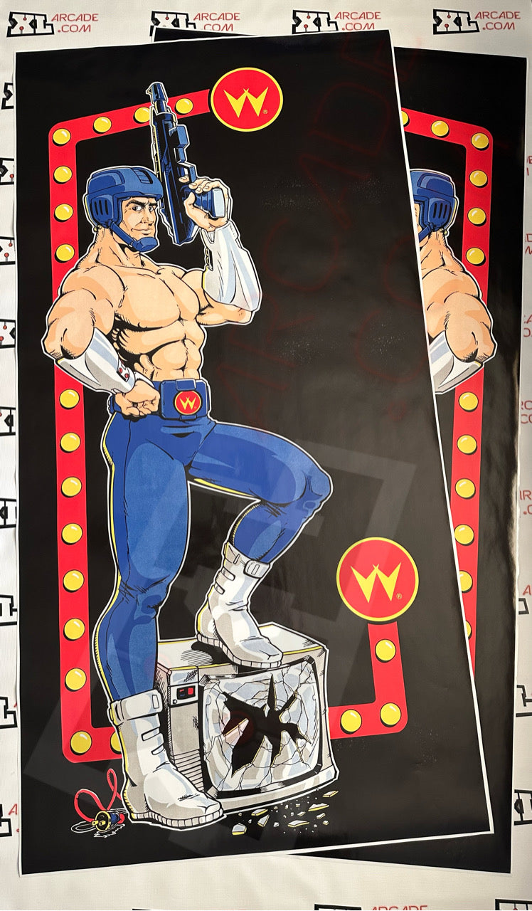 Smash TV Complete Art Kit