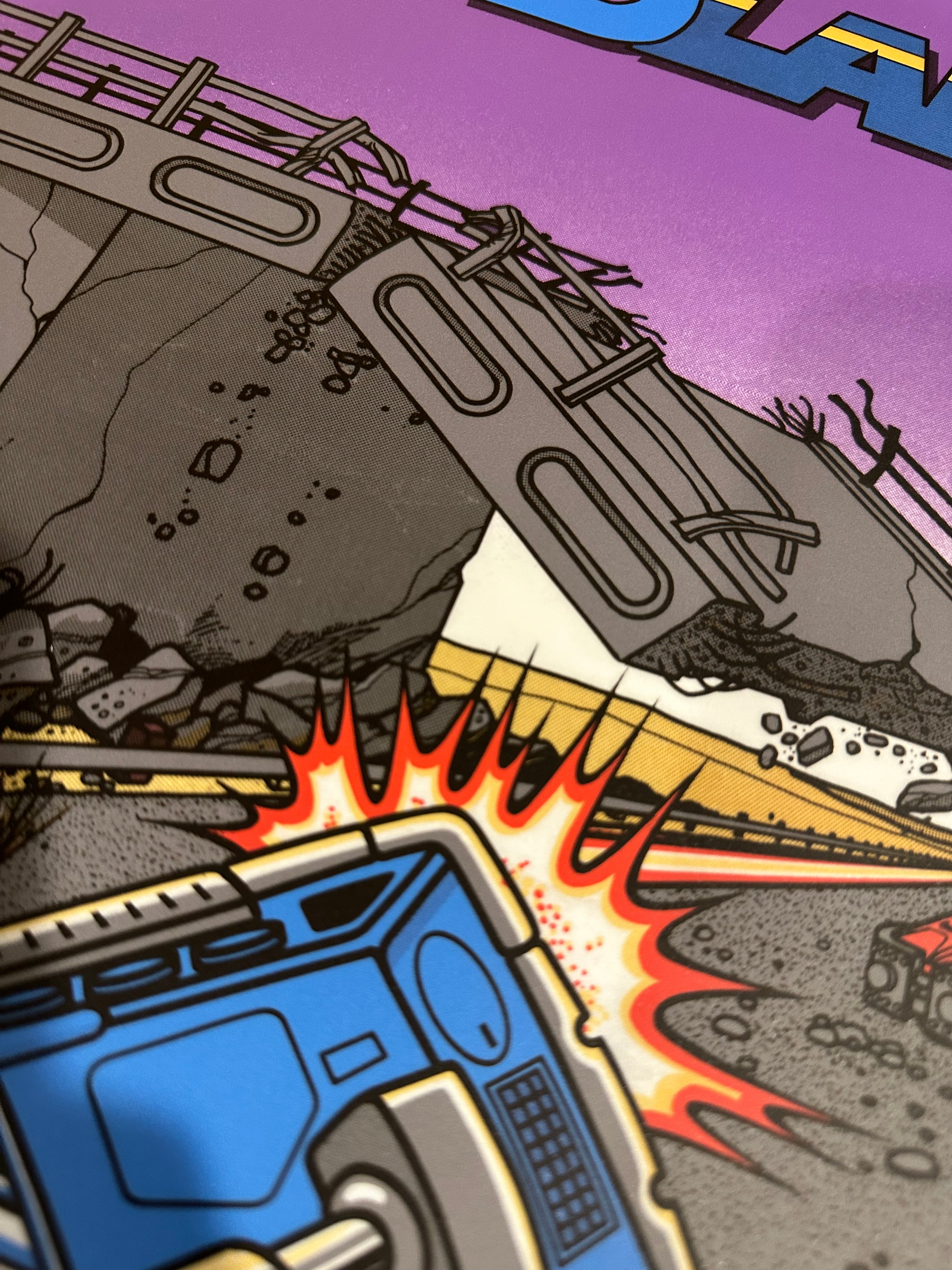 Arte lateral de Badlands