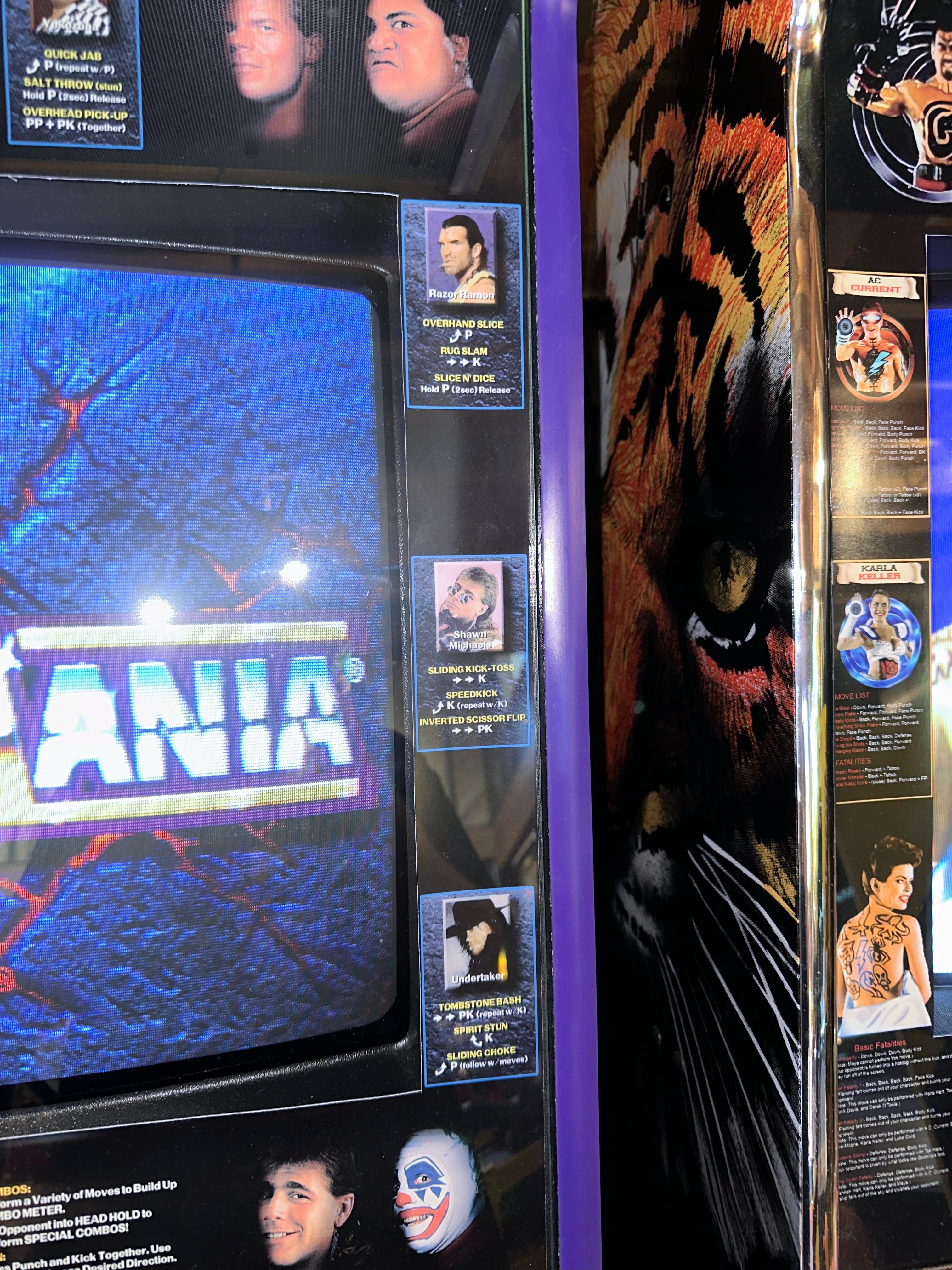Wrestlemania Move List Bezel