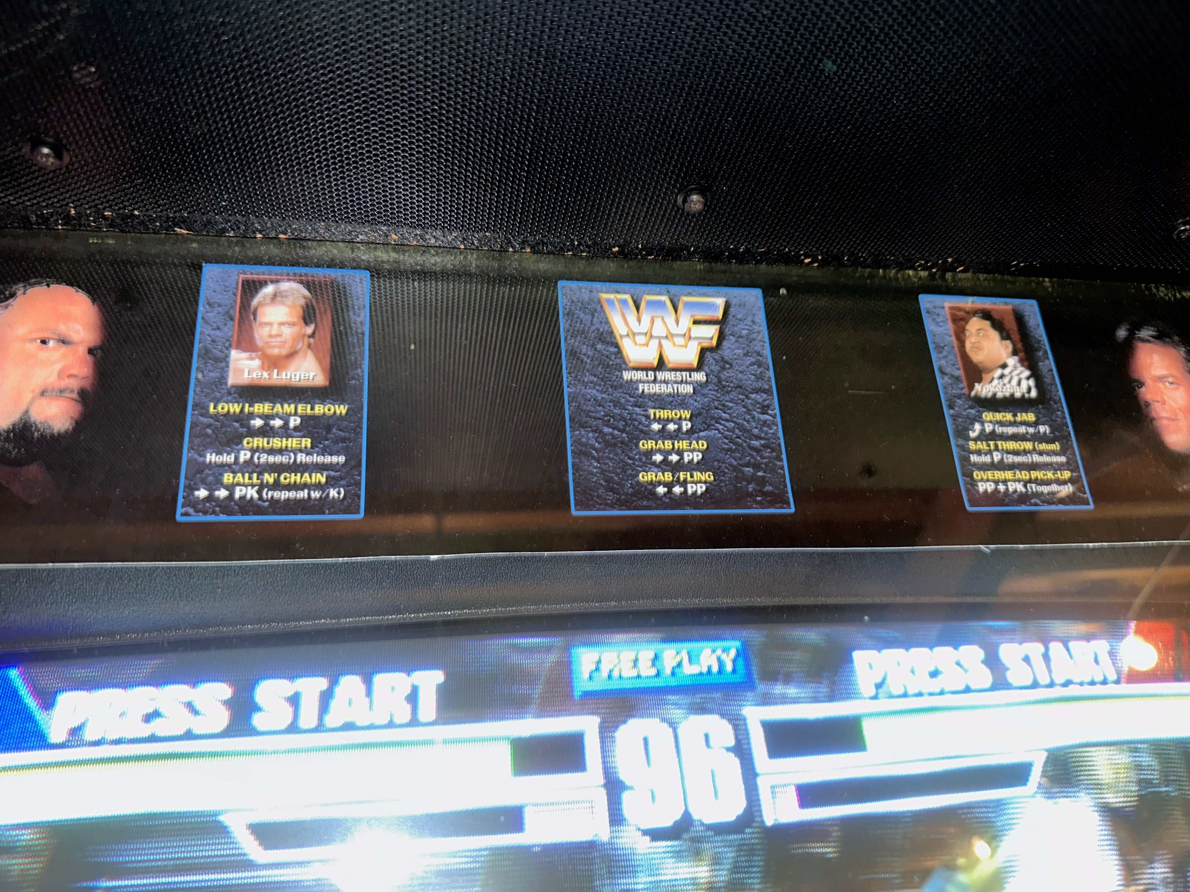 Wrestlemania Move List Bezel
