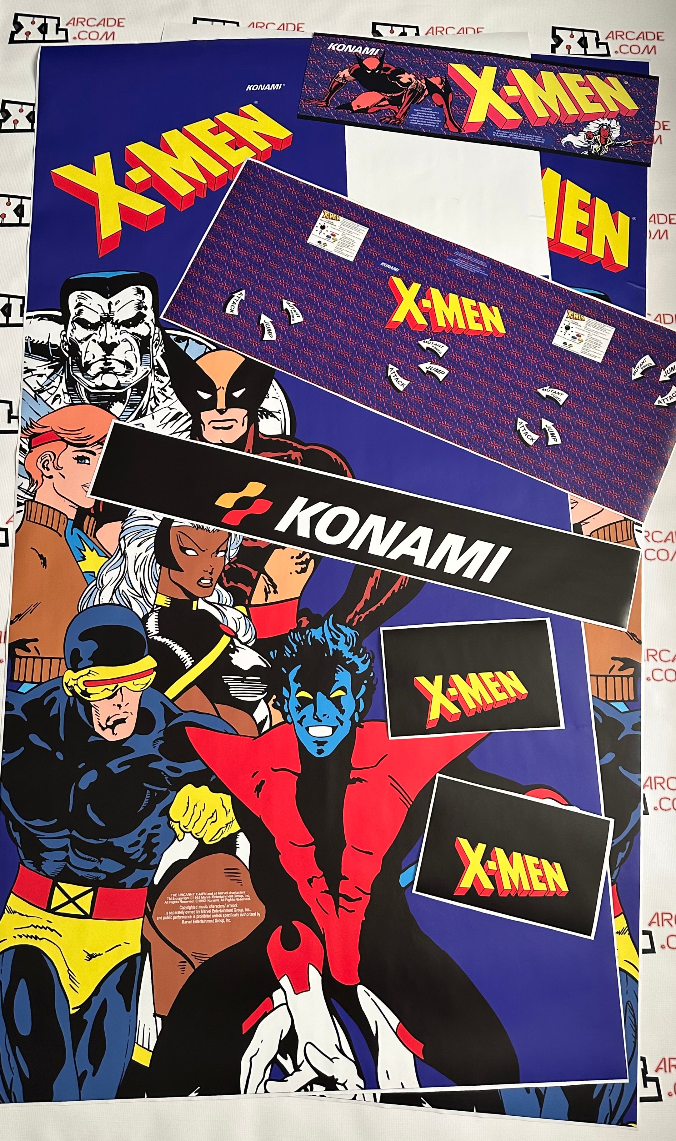 Kit de arte completo de X-Men