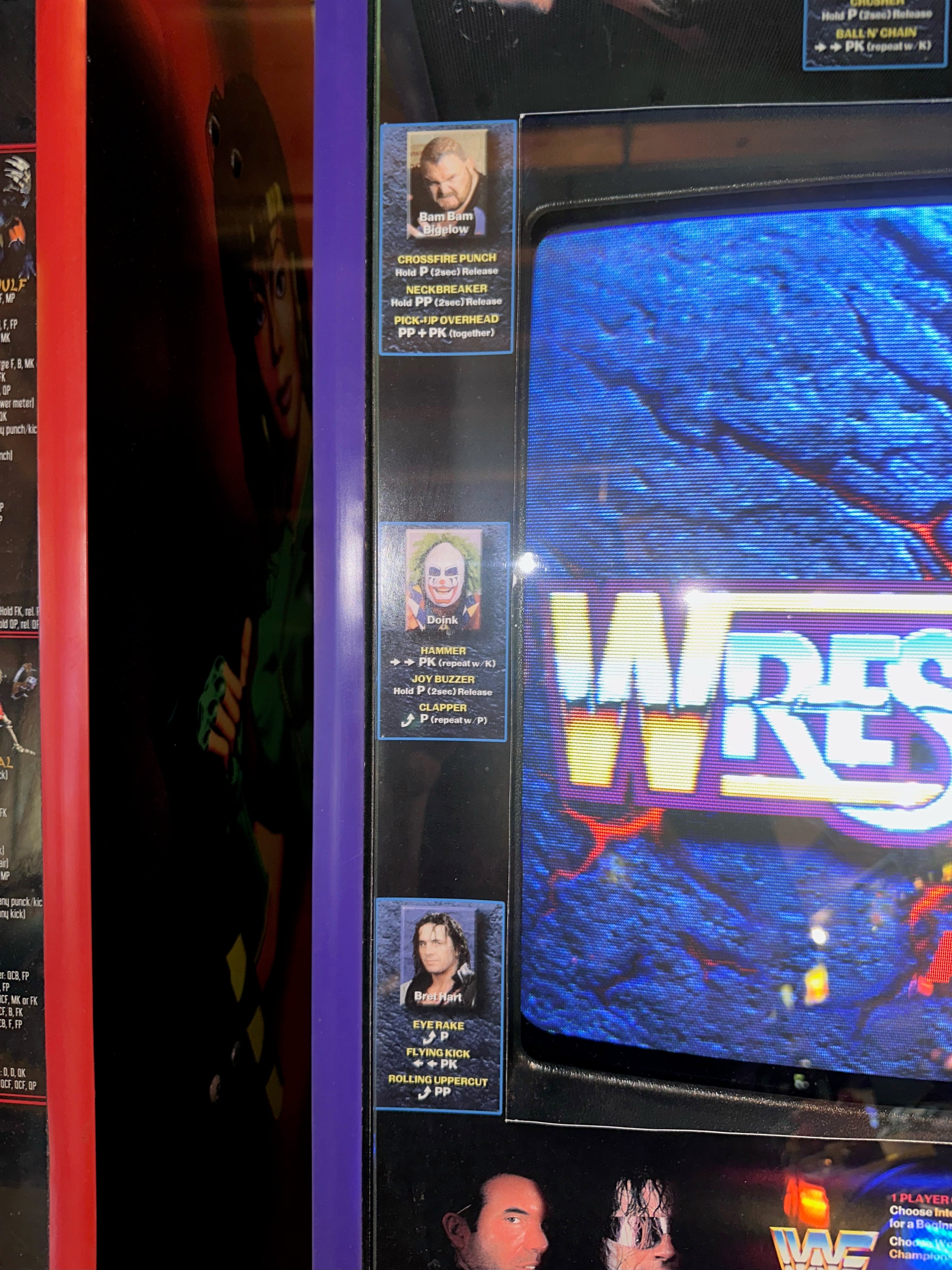 Wrestlemania Move List Bezel