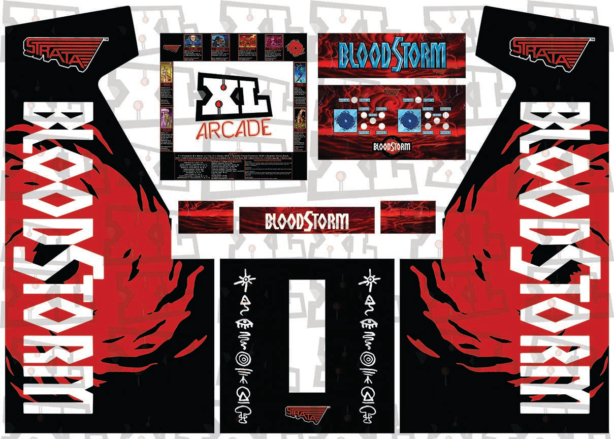 BloodStorm Complete Art Kit