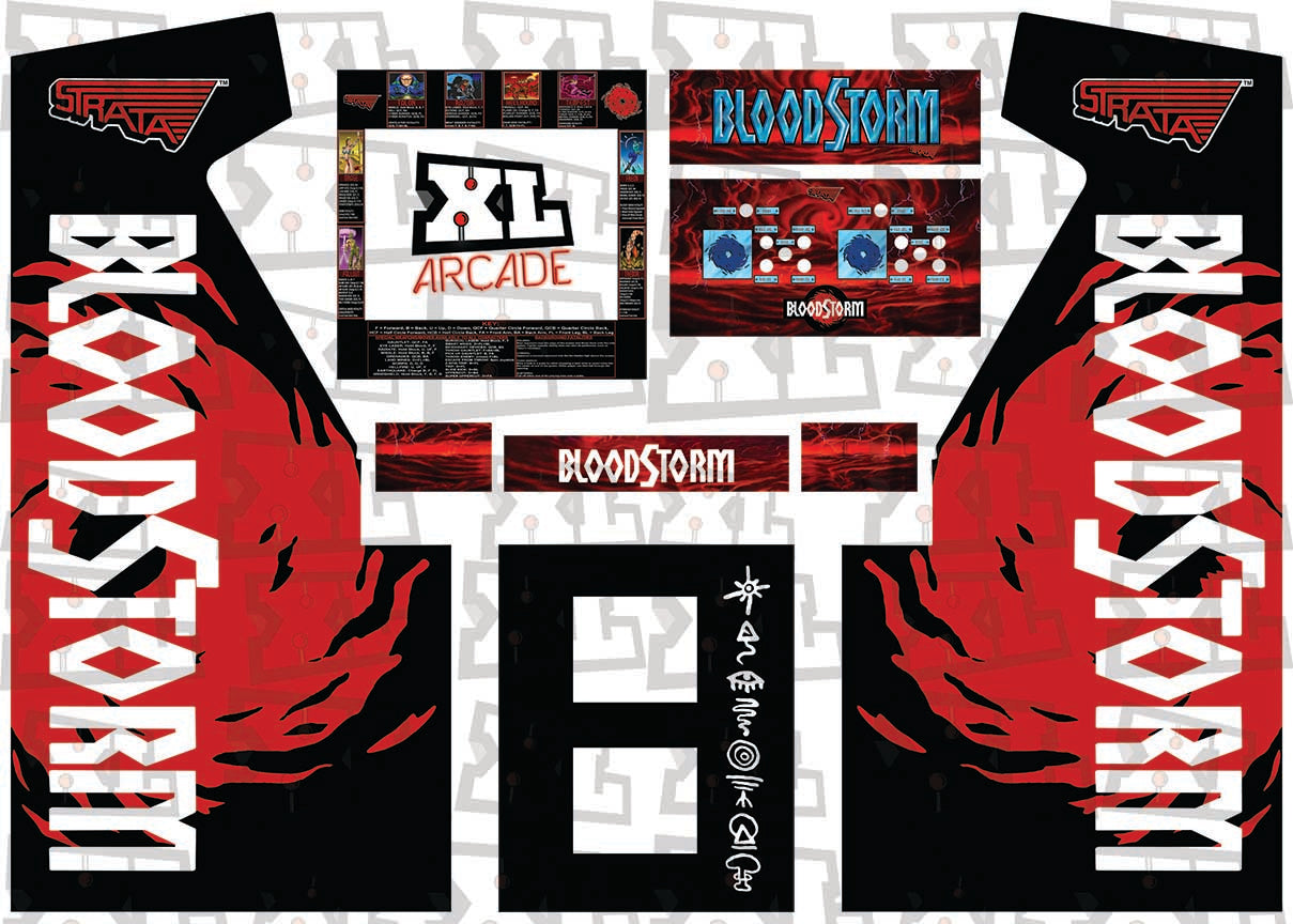 BloodStorm Complete Art Kit