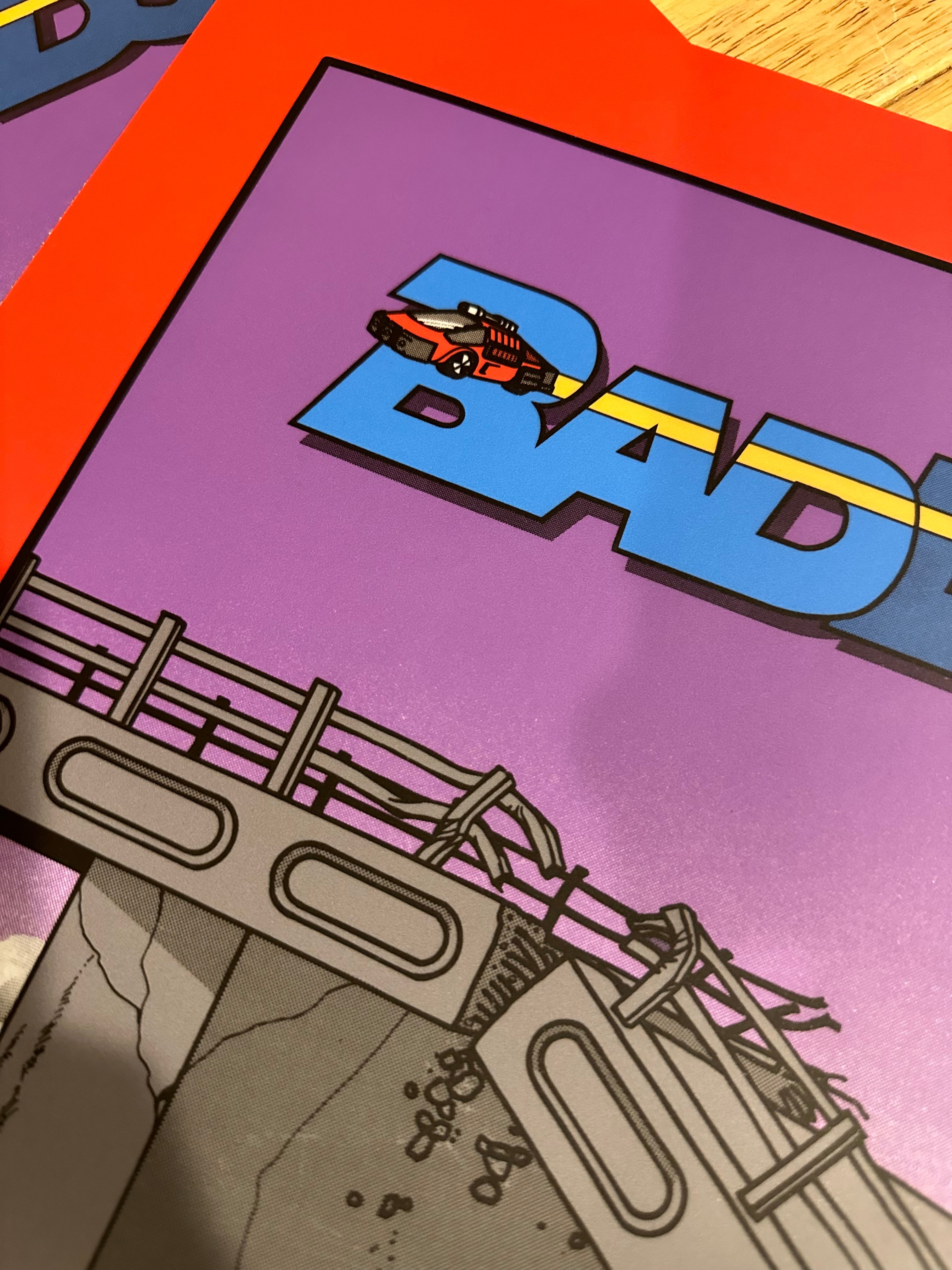 Arte lateral de Badlands