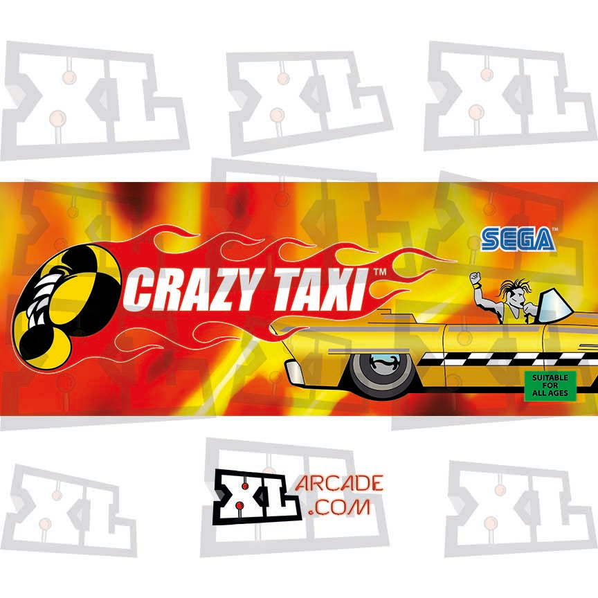 Crazy Taxi Marquee