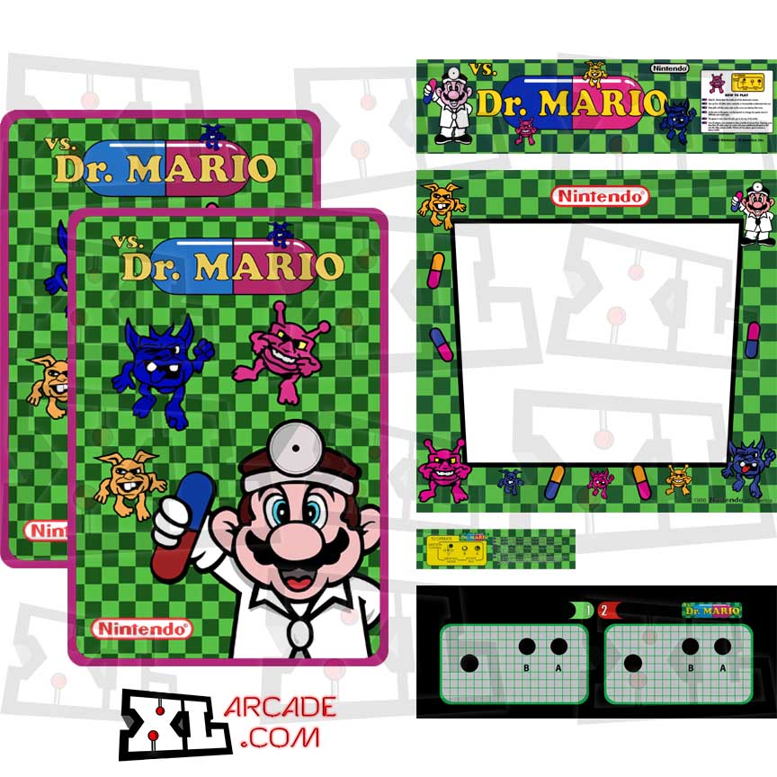 Dr. Mario Complete Art Kit
