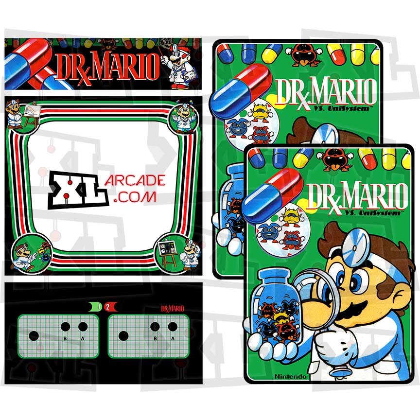 Dr. Mario Complete Art Kit Alternate Green