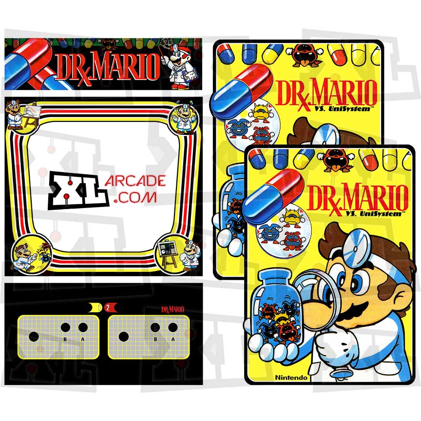 Dr. Mario Complete Art Kit Alternate Yellow
