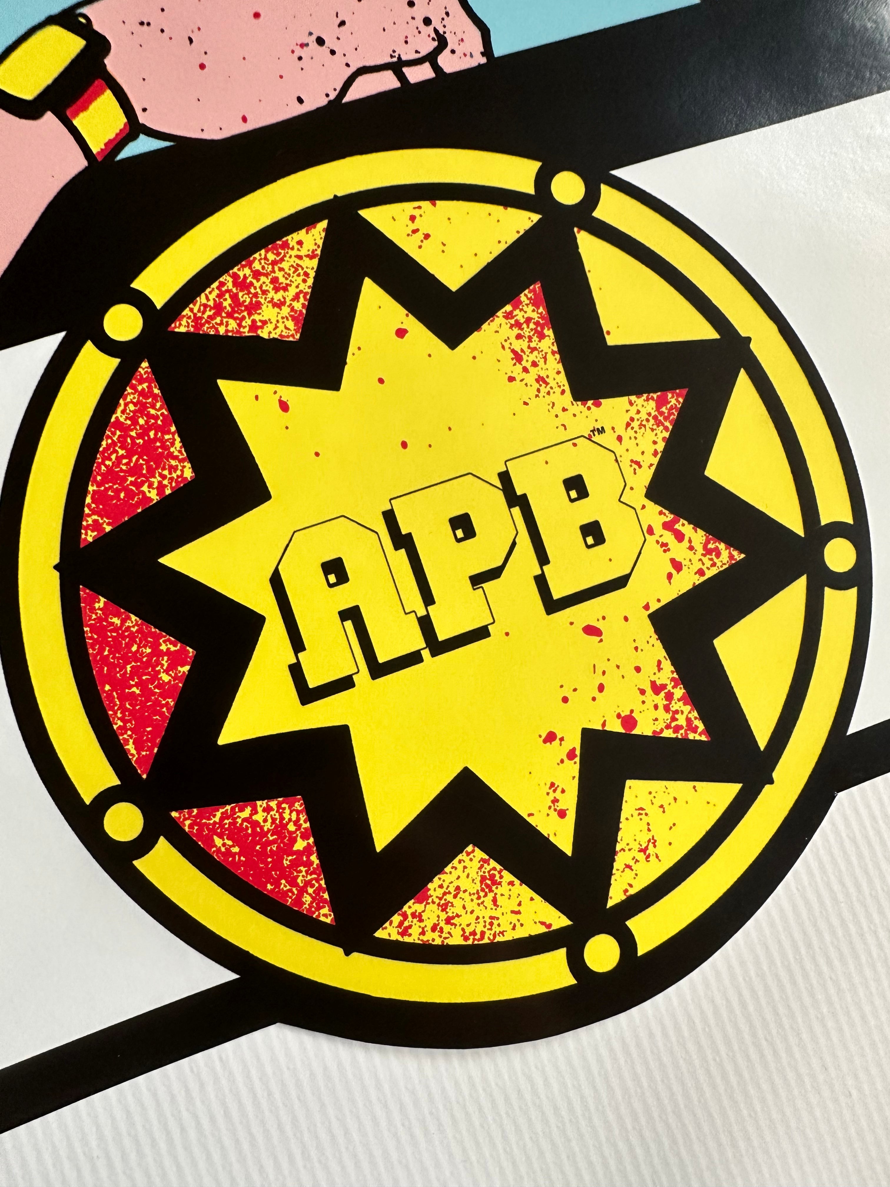 Arte lateral de APB (Boletín de todos los puntos)
