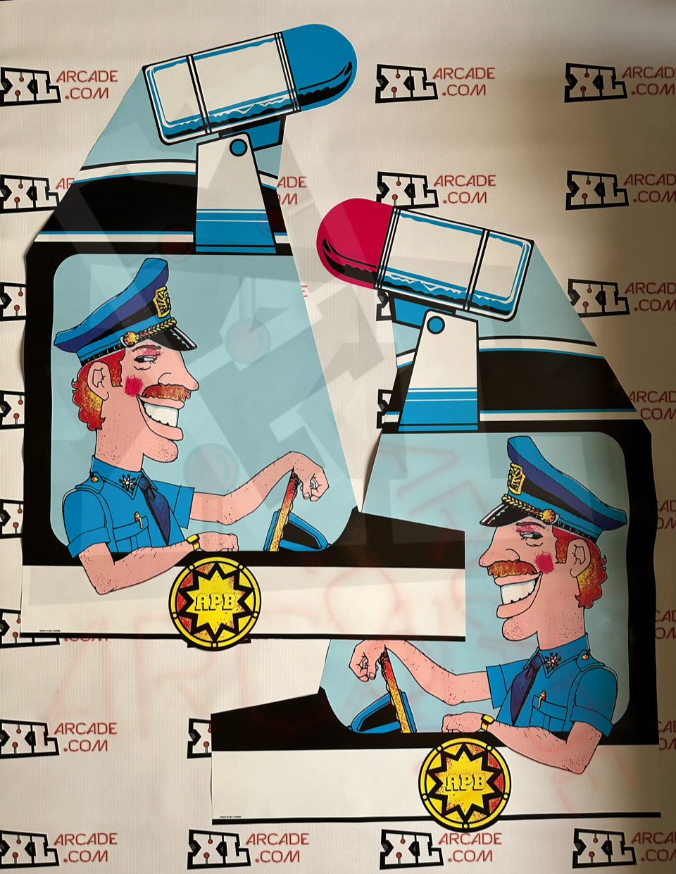 Arte lateral de APB (Boletín de todos los puntos)