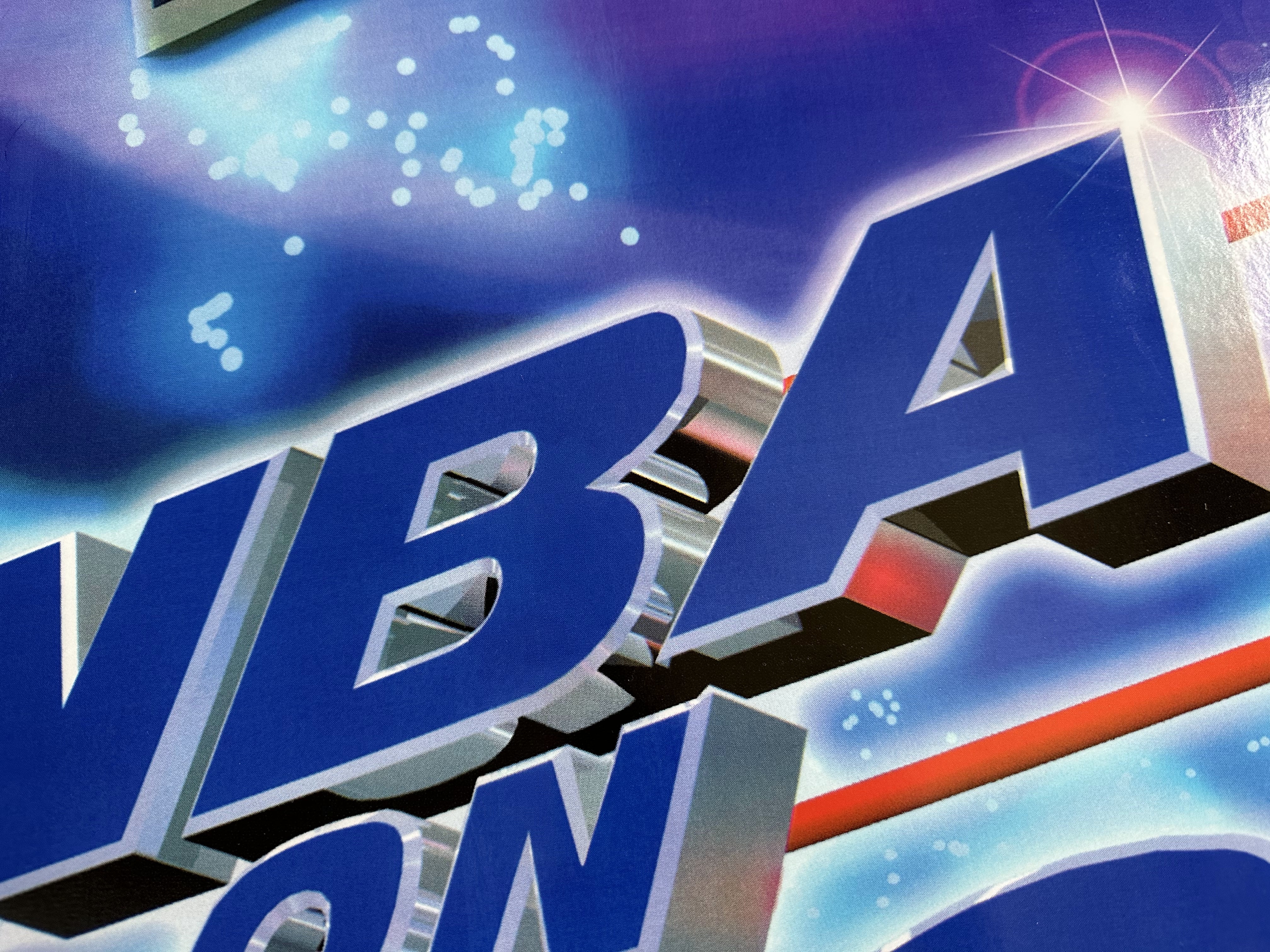 NBA Showtime NBA en NBC Kit de arte completo