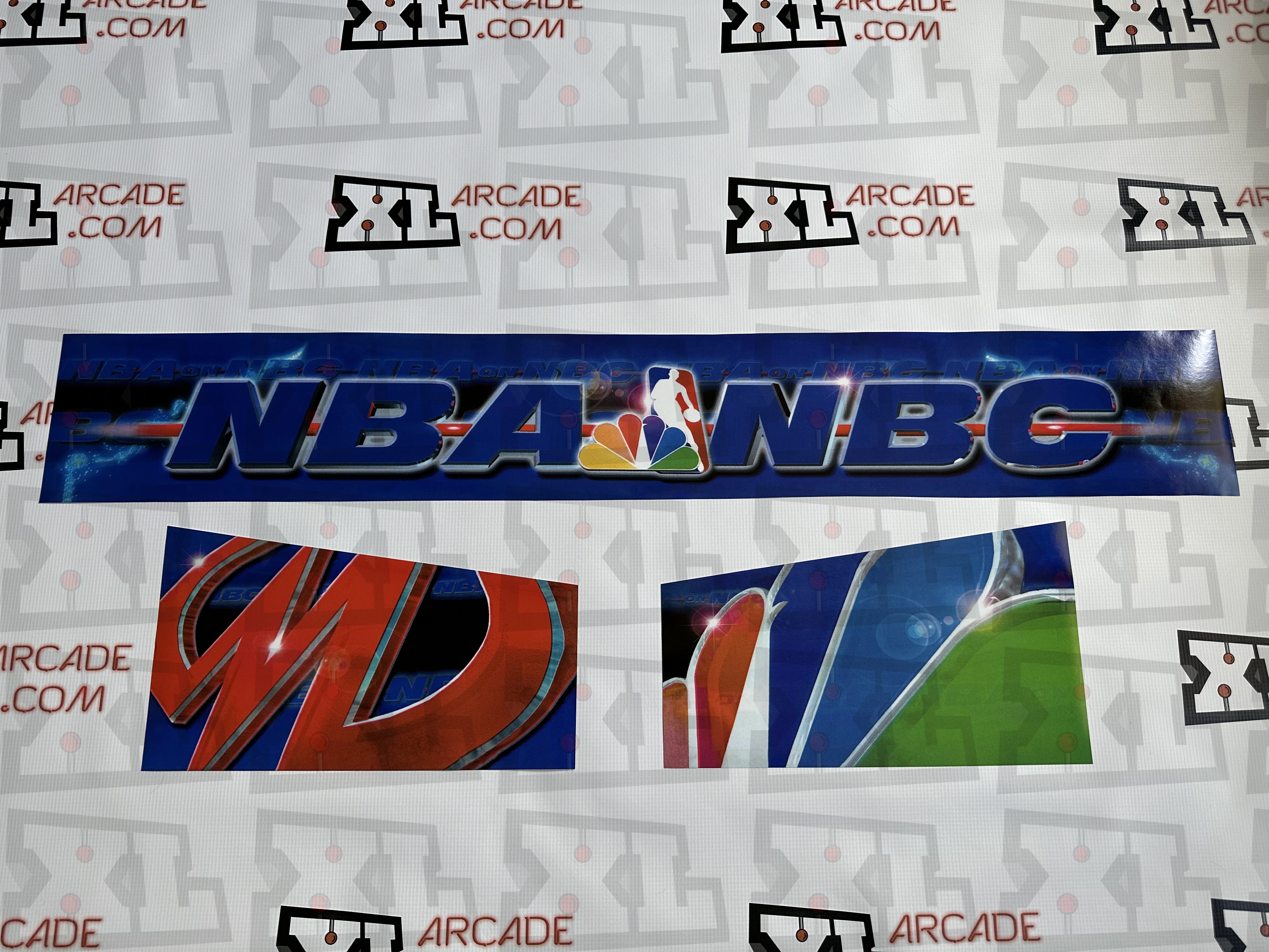 NBA Showtime NBA en NBC Kit de arte completo