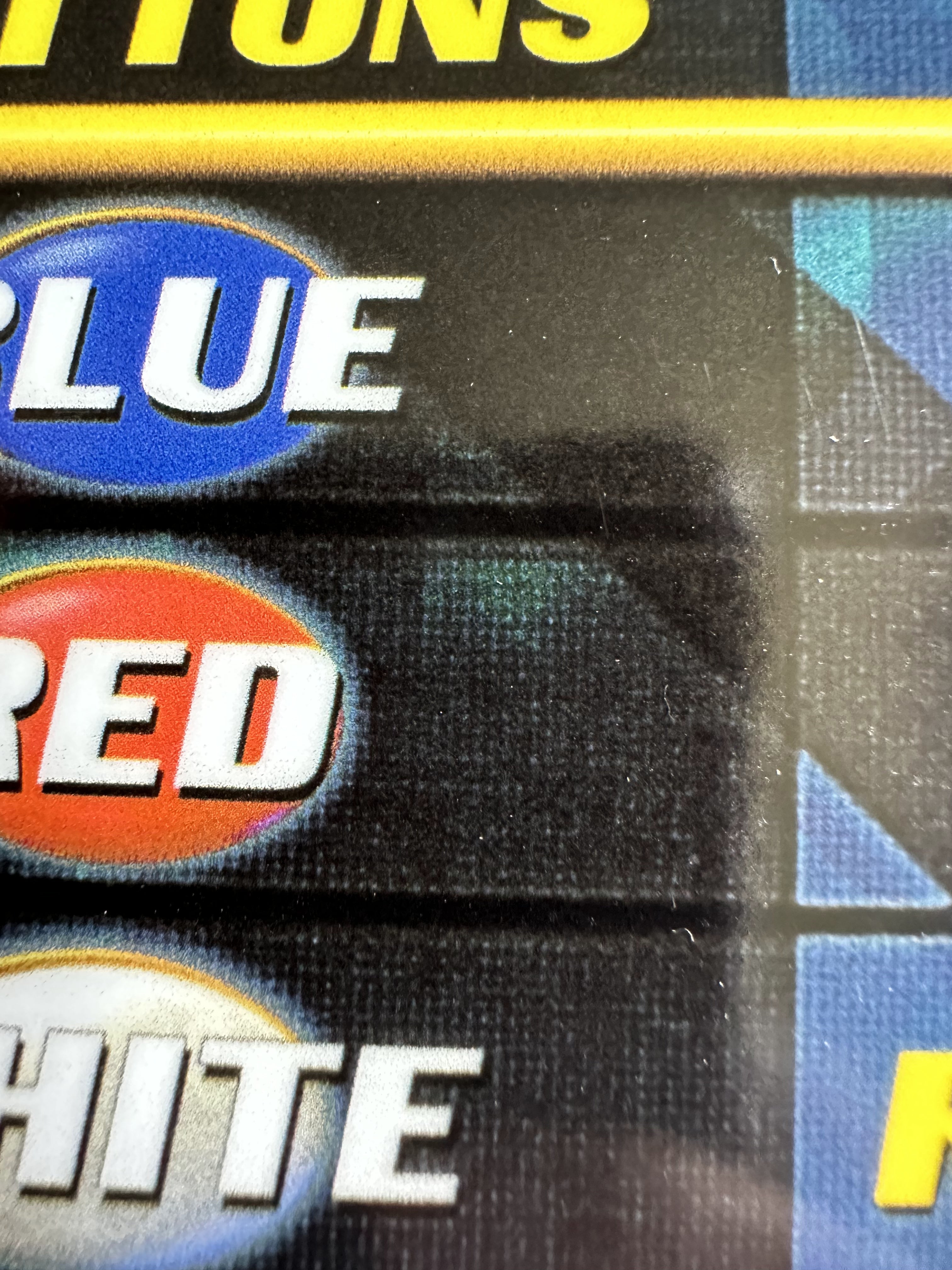 NBA Showtime NBA en tarjetas de instrucciones NBC