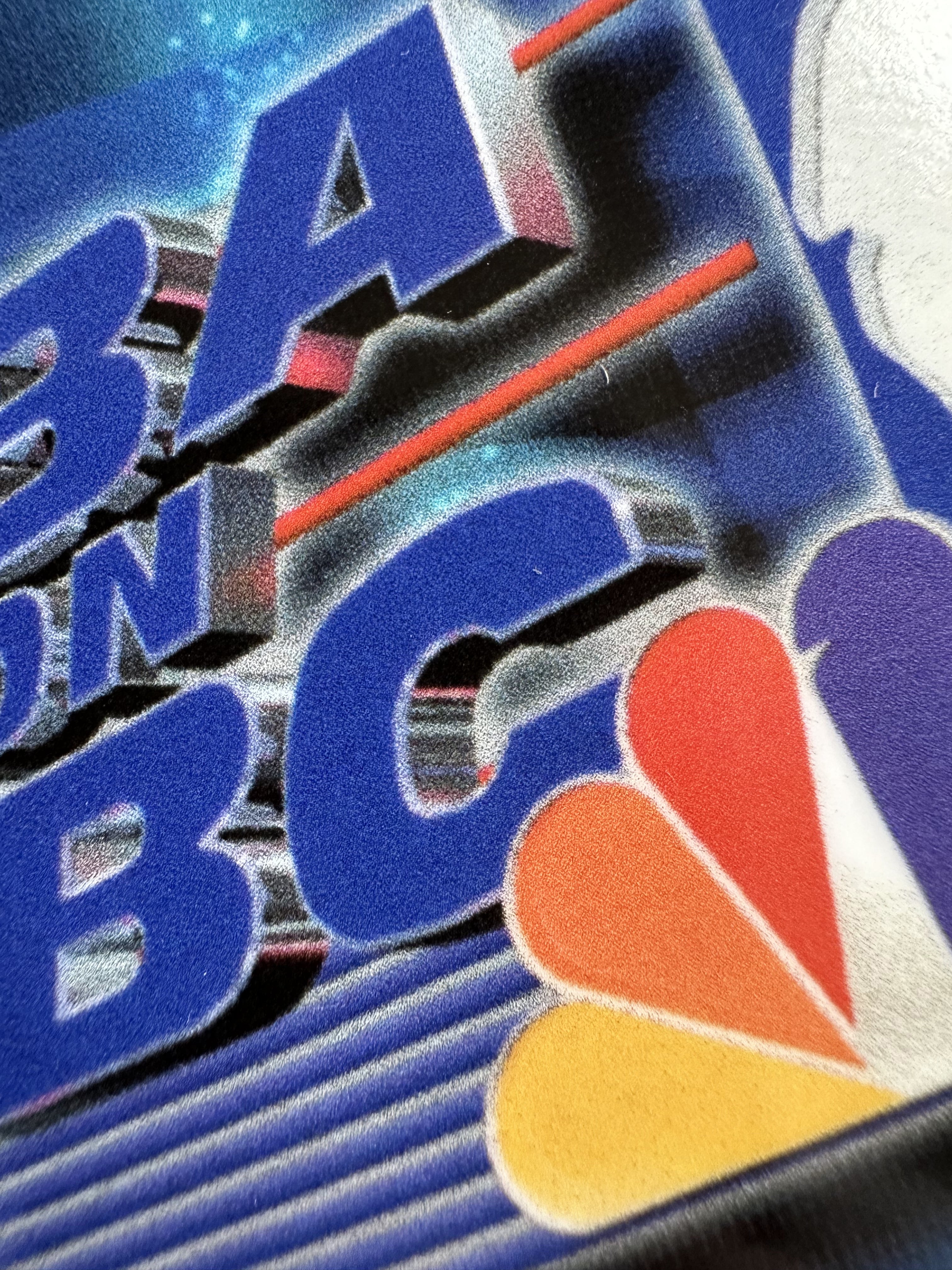 NBA Showtime NBA en tarjetas de instrucciones NBC