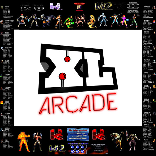 Lunette de liste de mouvements Killer Instinct 1&2