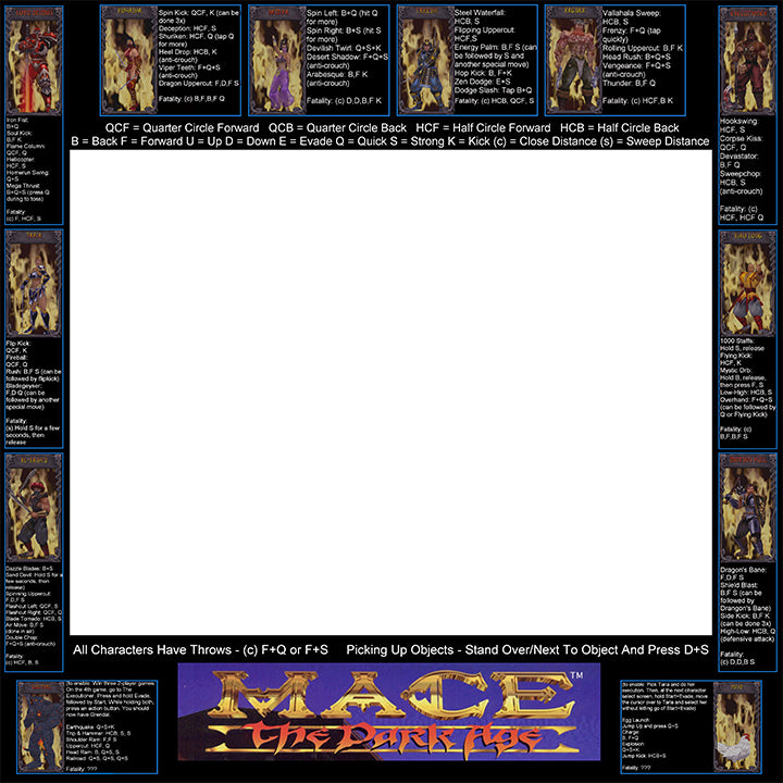 Lunette de liste de déplacements Mace