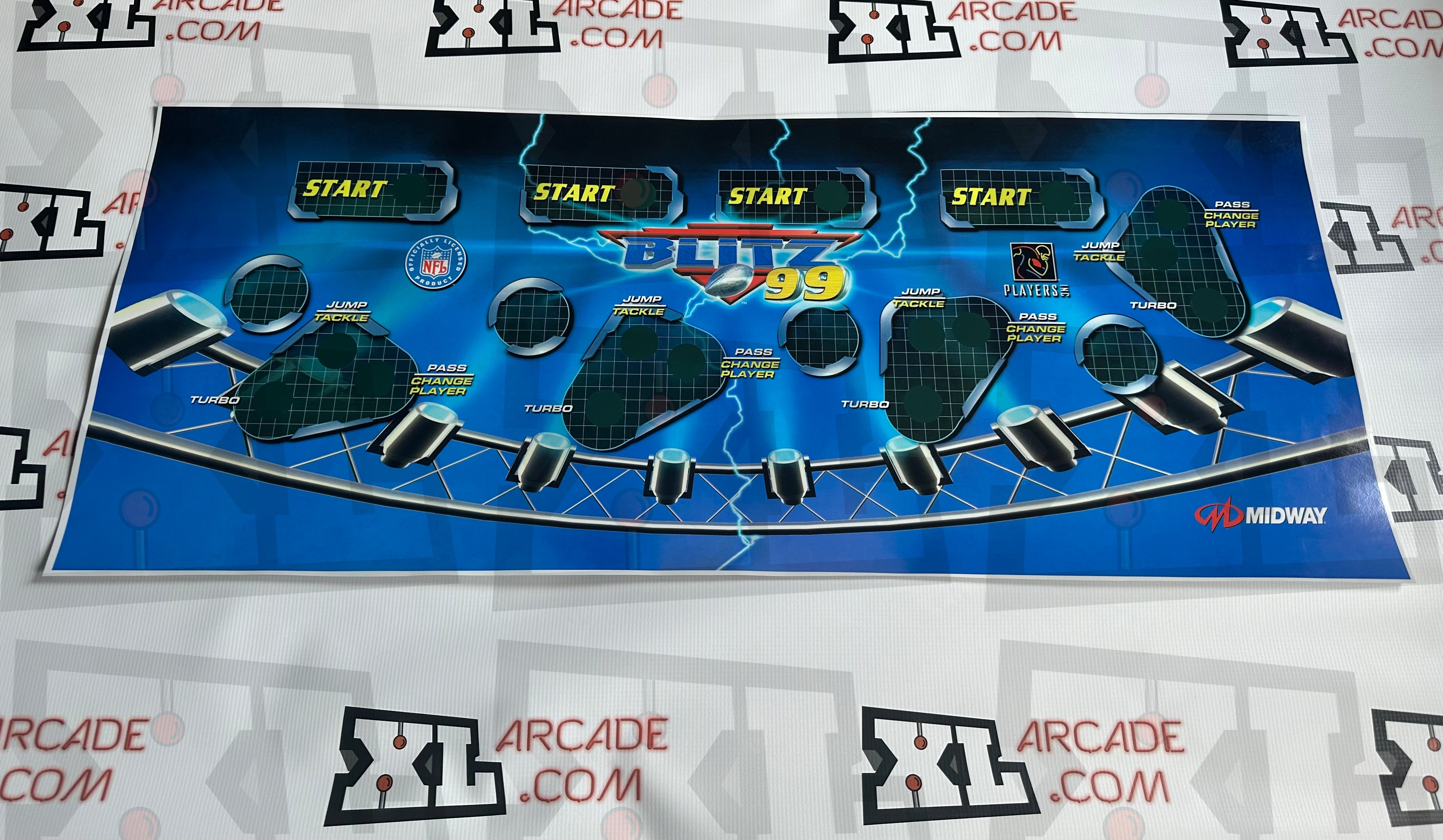 Kit de arte completo NFL Blitz 99