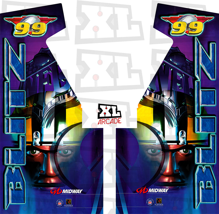 NFL Blitz 99 Art latéral