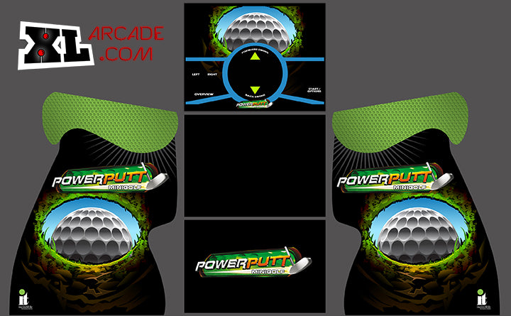 PowerPutt Pedestal Art Kit