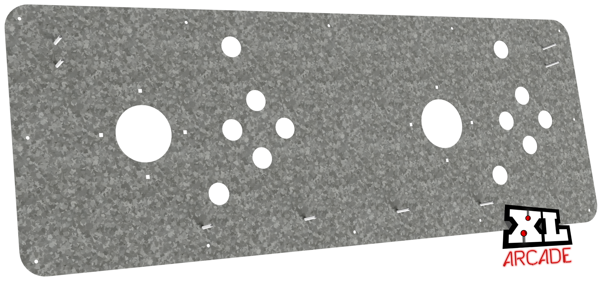 Panel de control metálico de encendido de béisbol