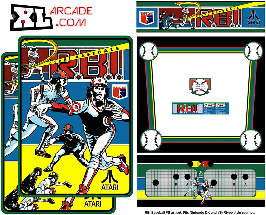 Kit artistique complet de baseball RBI