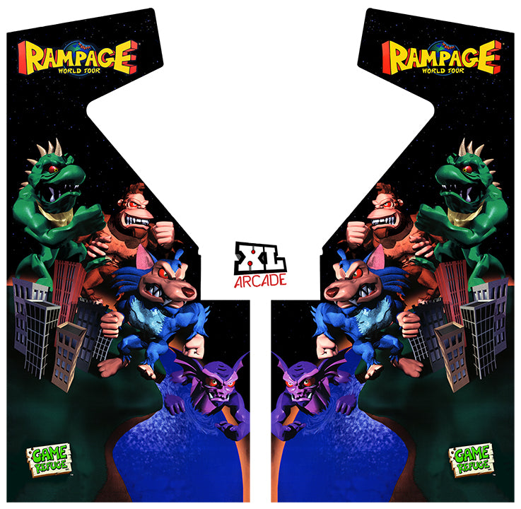 Rampage World Tour Side Art