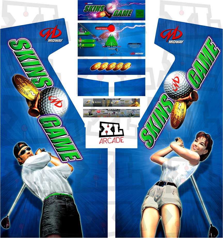 Skins Game Complete Art Kit