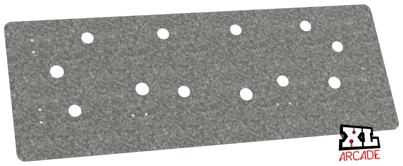 High Impact Football Metal Control Panel