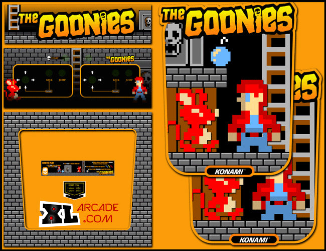 Kit artistique complet des Goonies