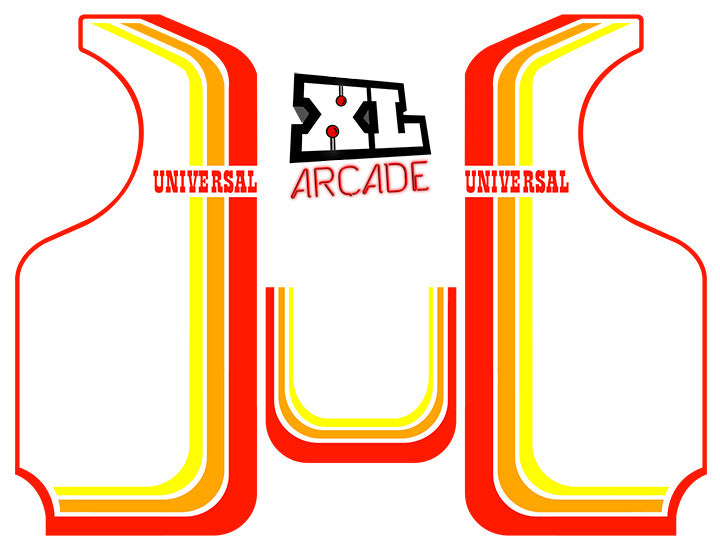 Arte lateral y arte frontal universal