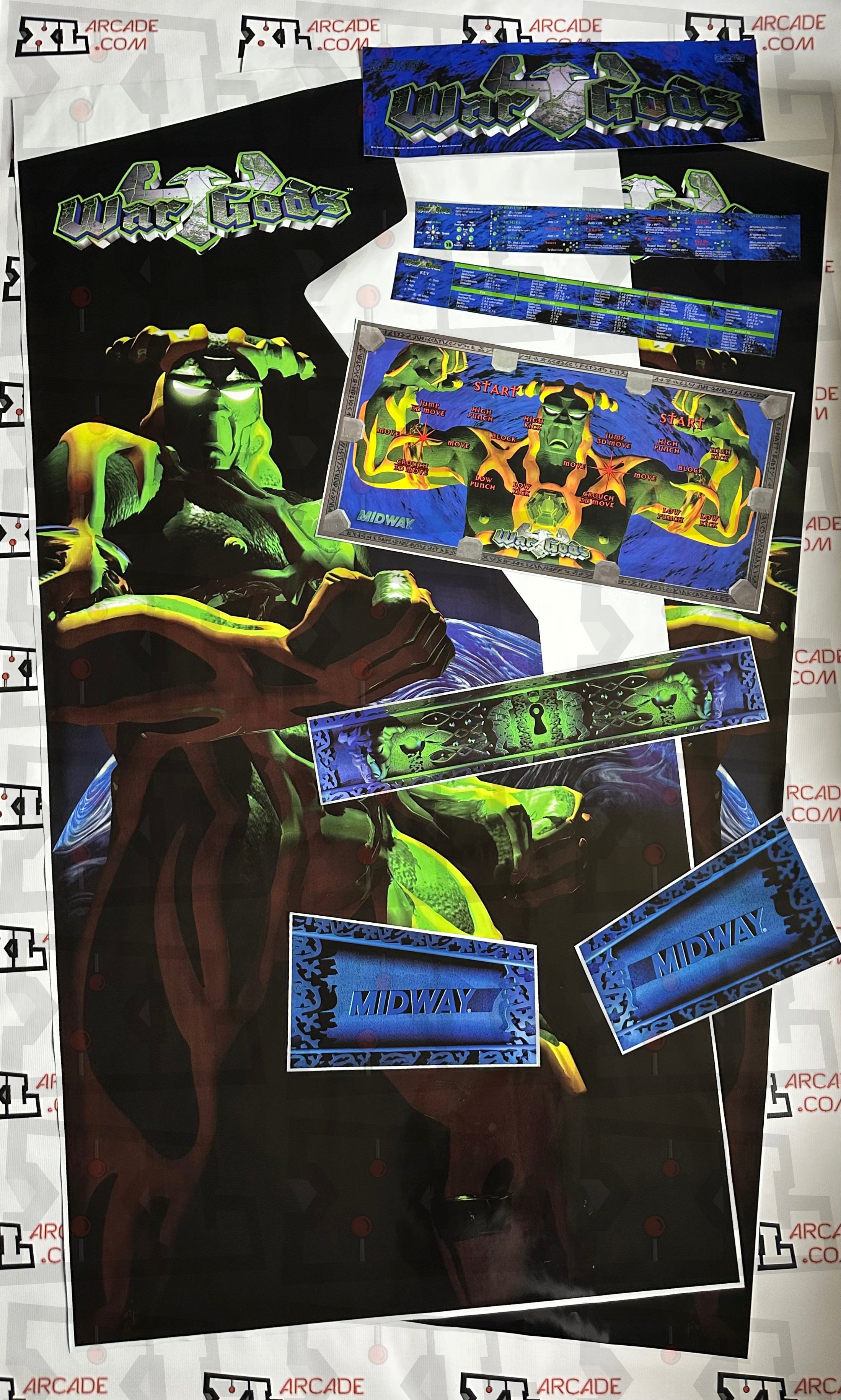 War Gods Complete Art Kit