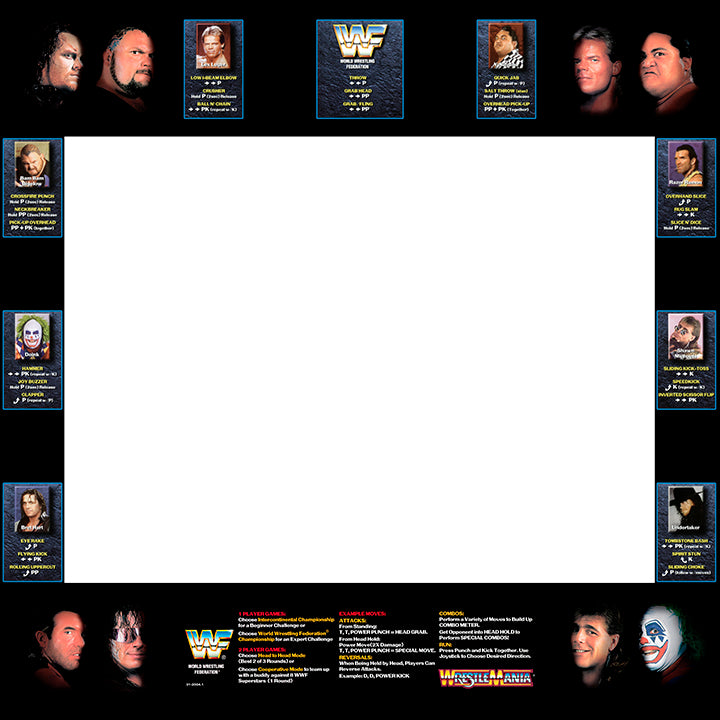 Bisel de lista de movimientos de Wrestlemania
