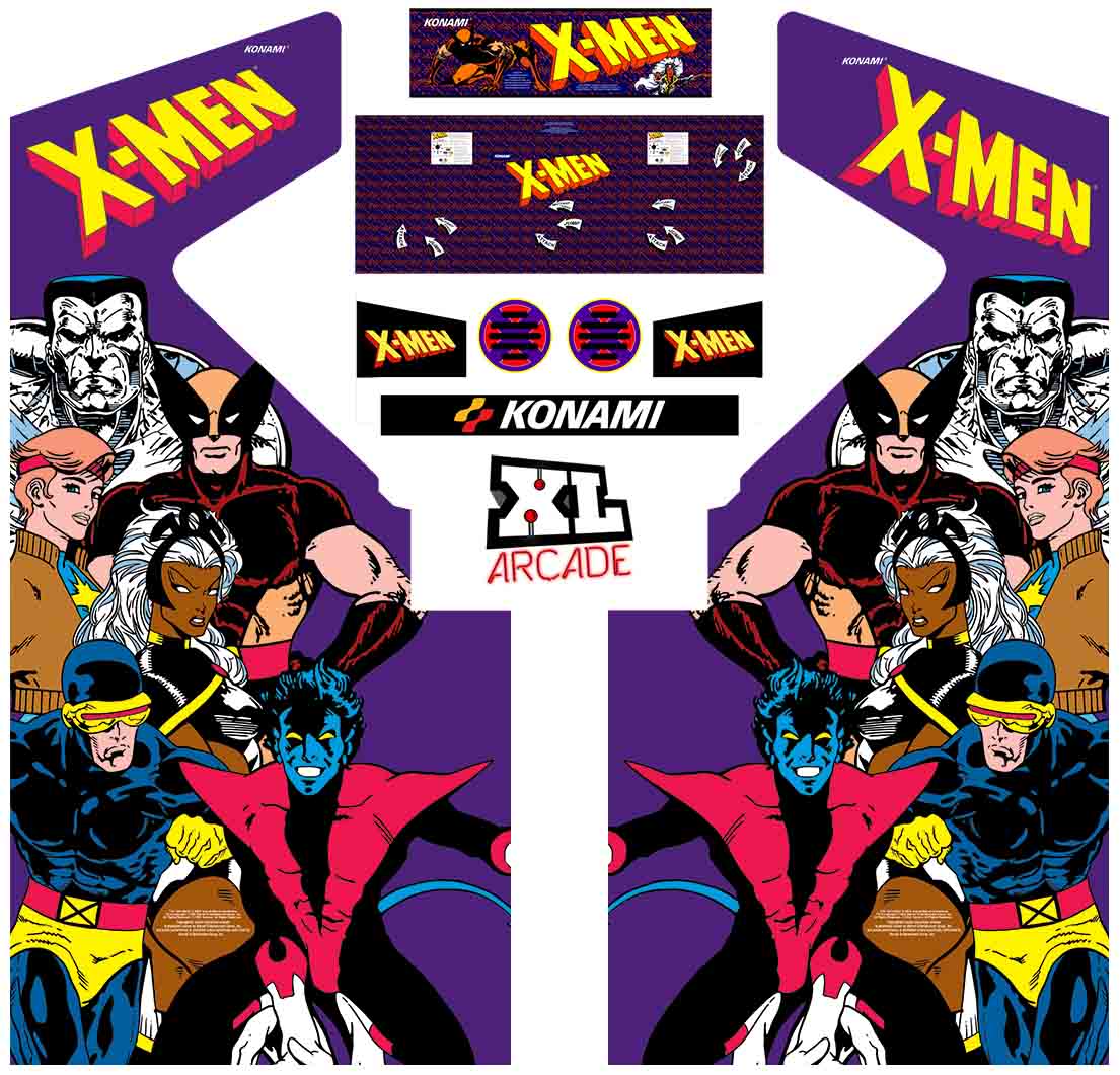 Kit de arte completo de X-Men