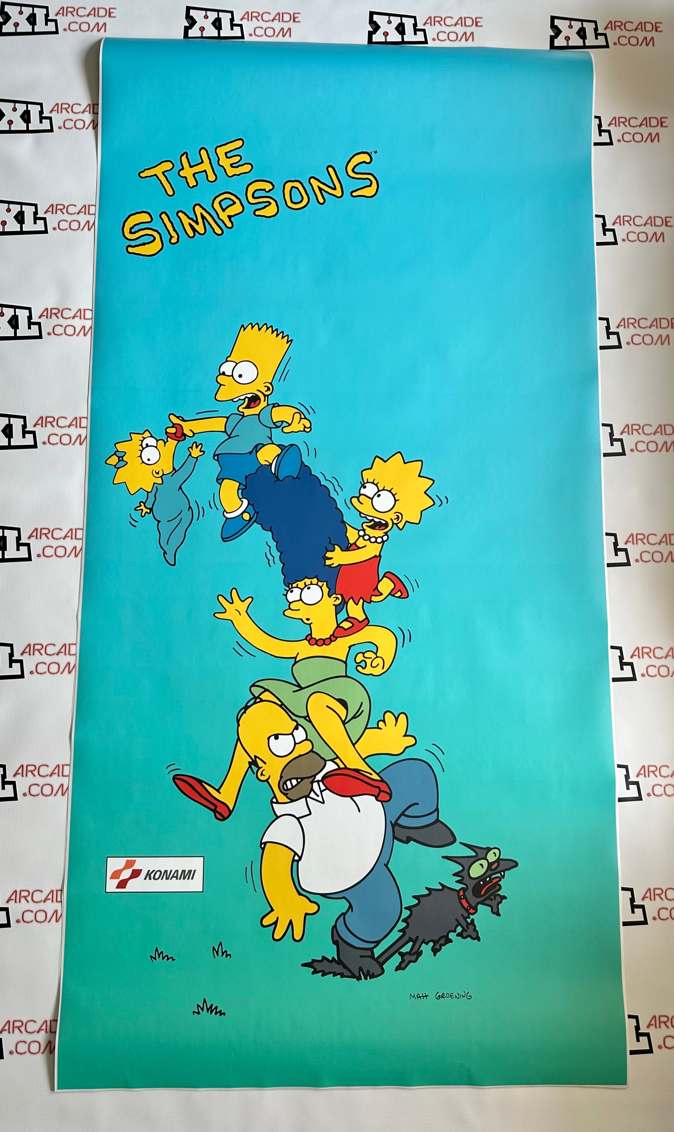 Kit de arte completo de Los Simpson con degradado