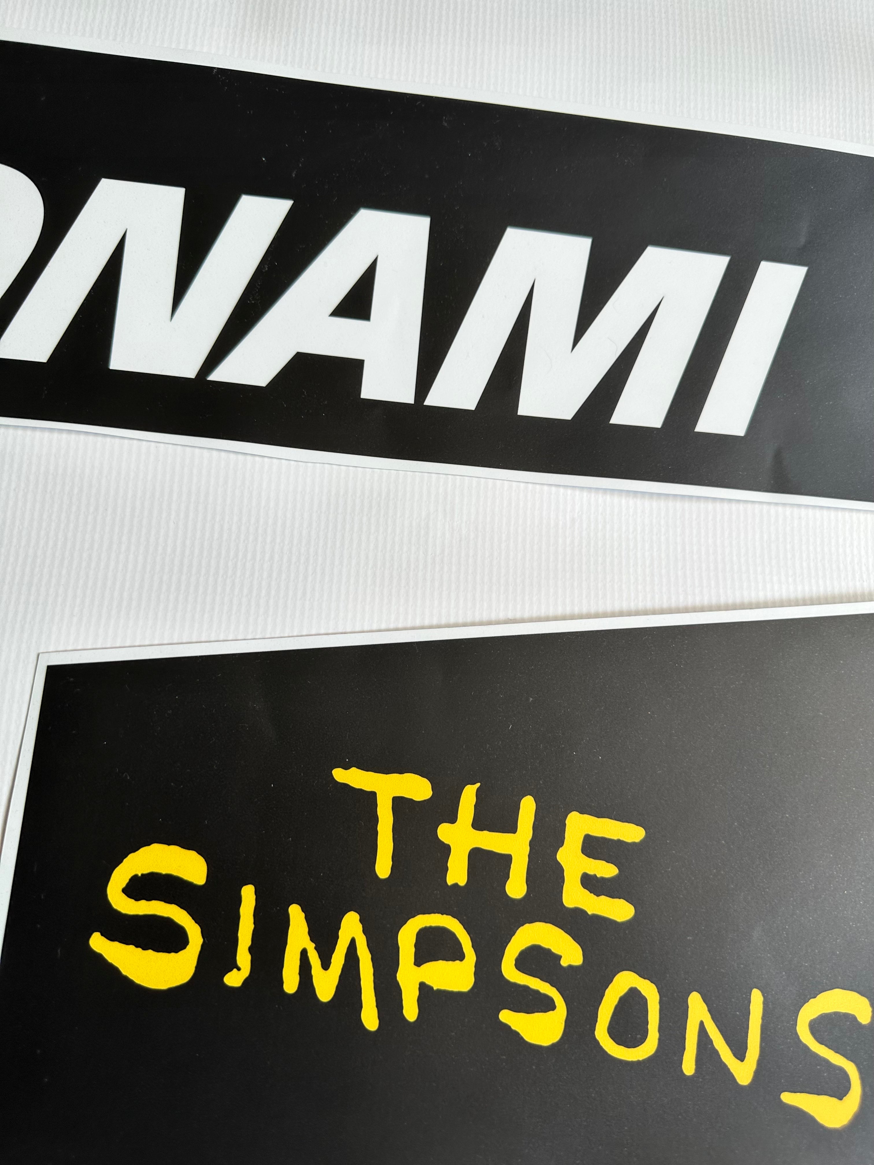 Kit de arte completo de Los Simpson con degradado