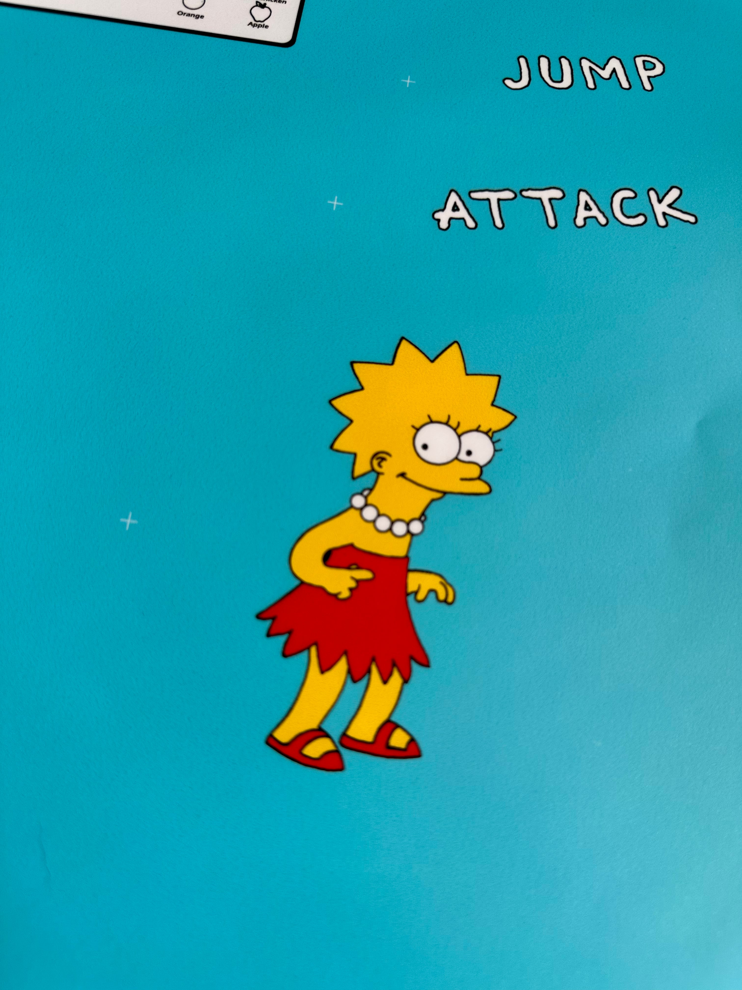 Kit de arte completo de Los Simpson con degradado