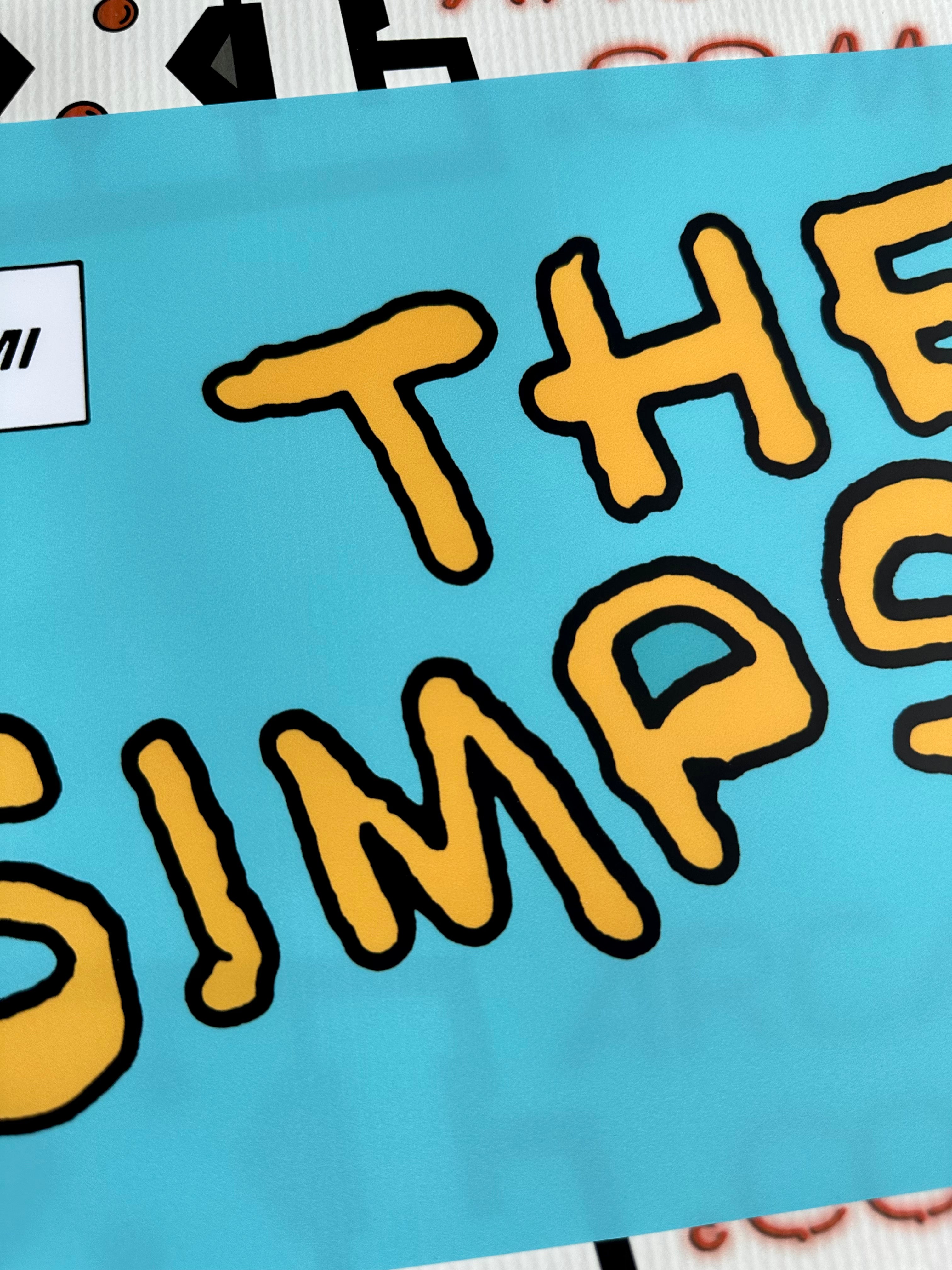 Kit de arte completo de Los Simpson con degradado