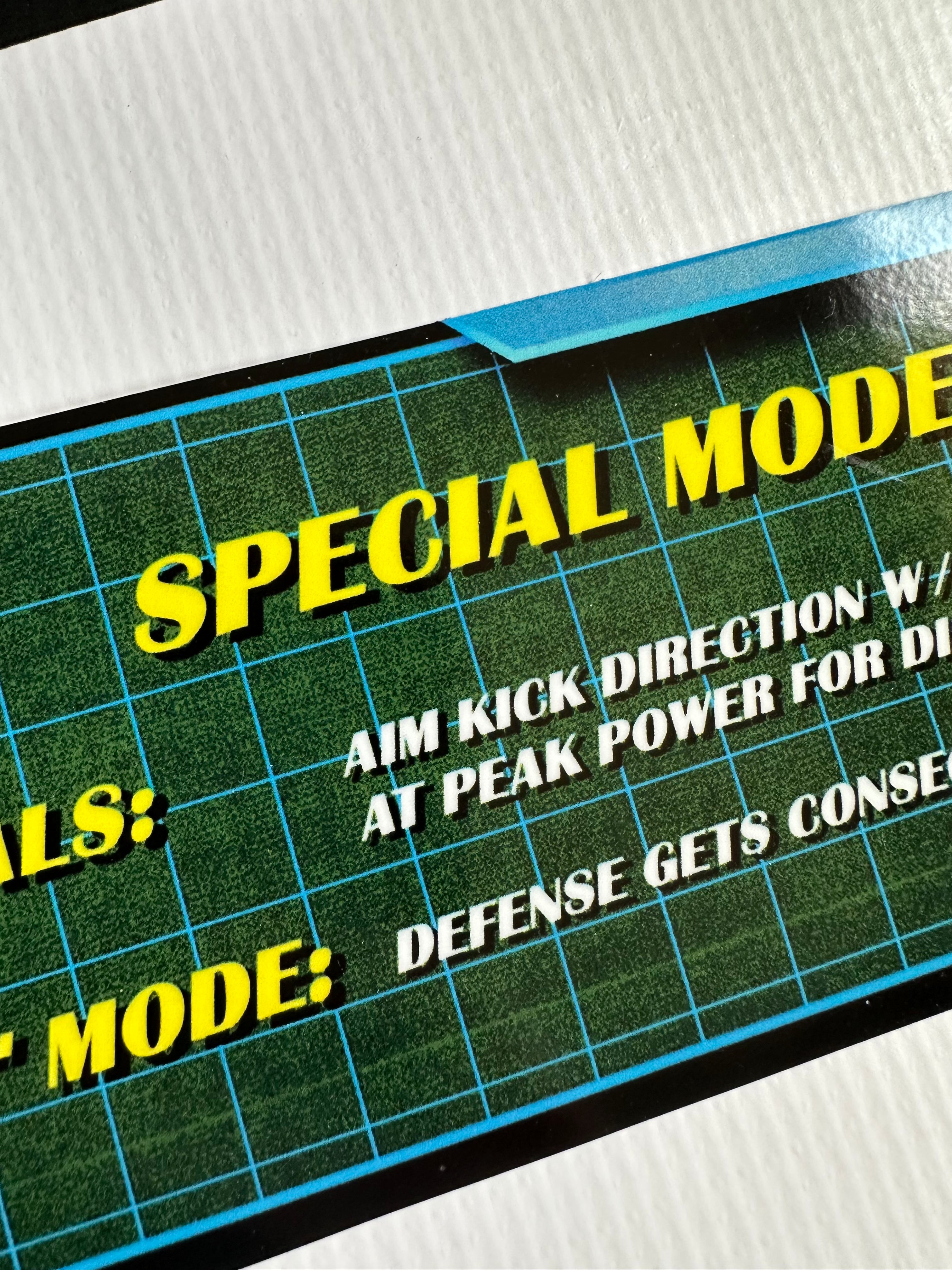 Cartes d'instructions NFL Blitz