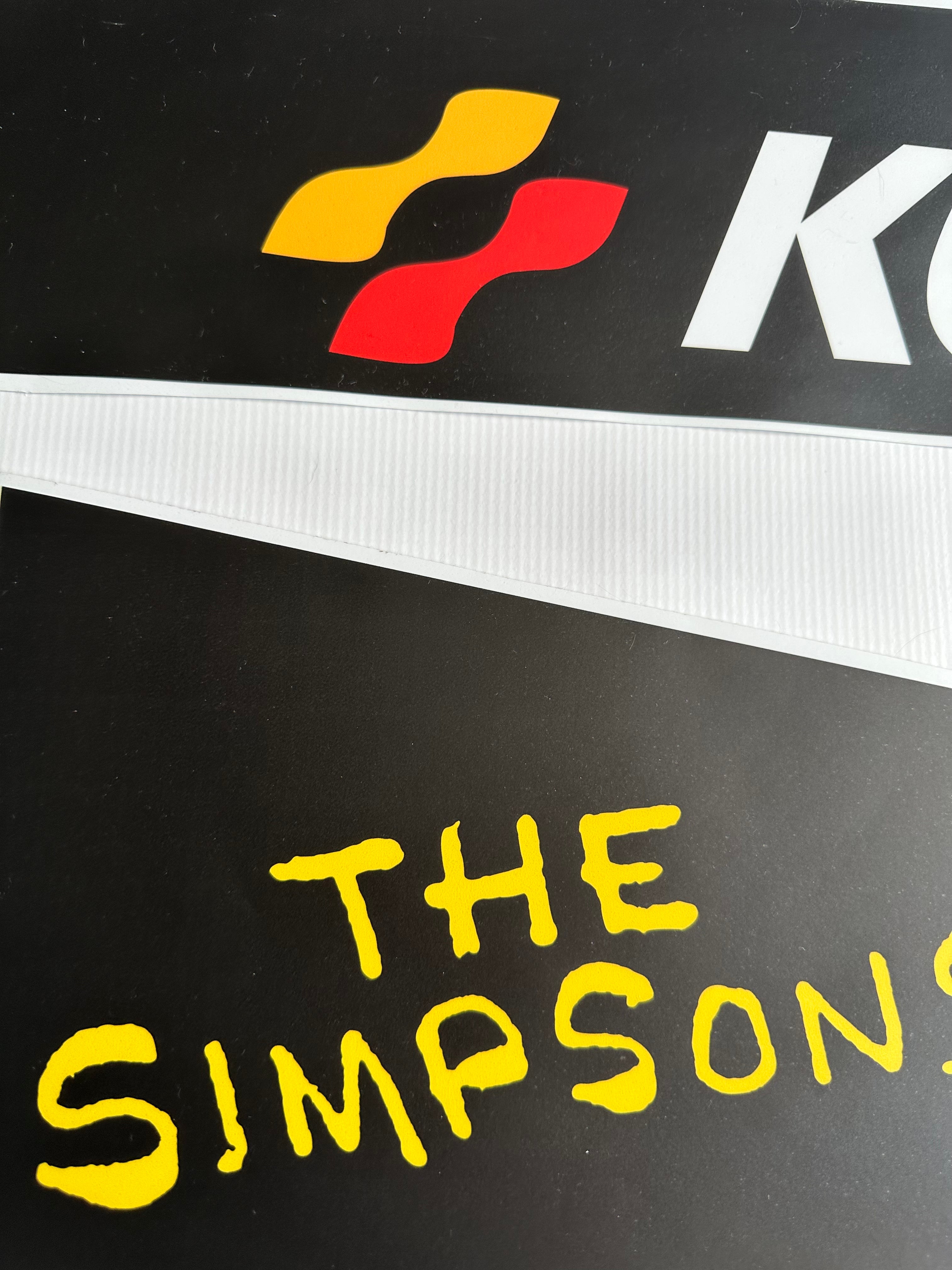 Kit de arte completo de Los Simpson con degradado