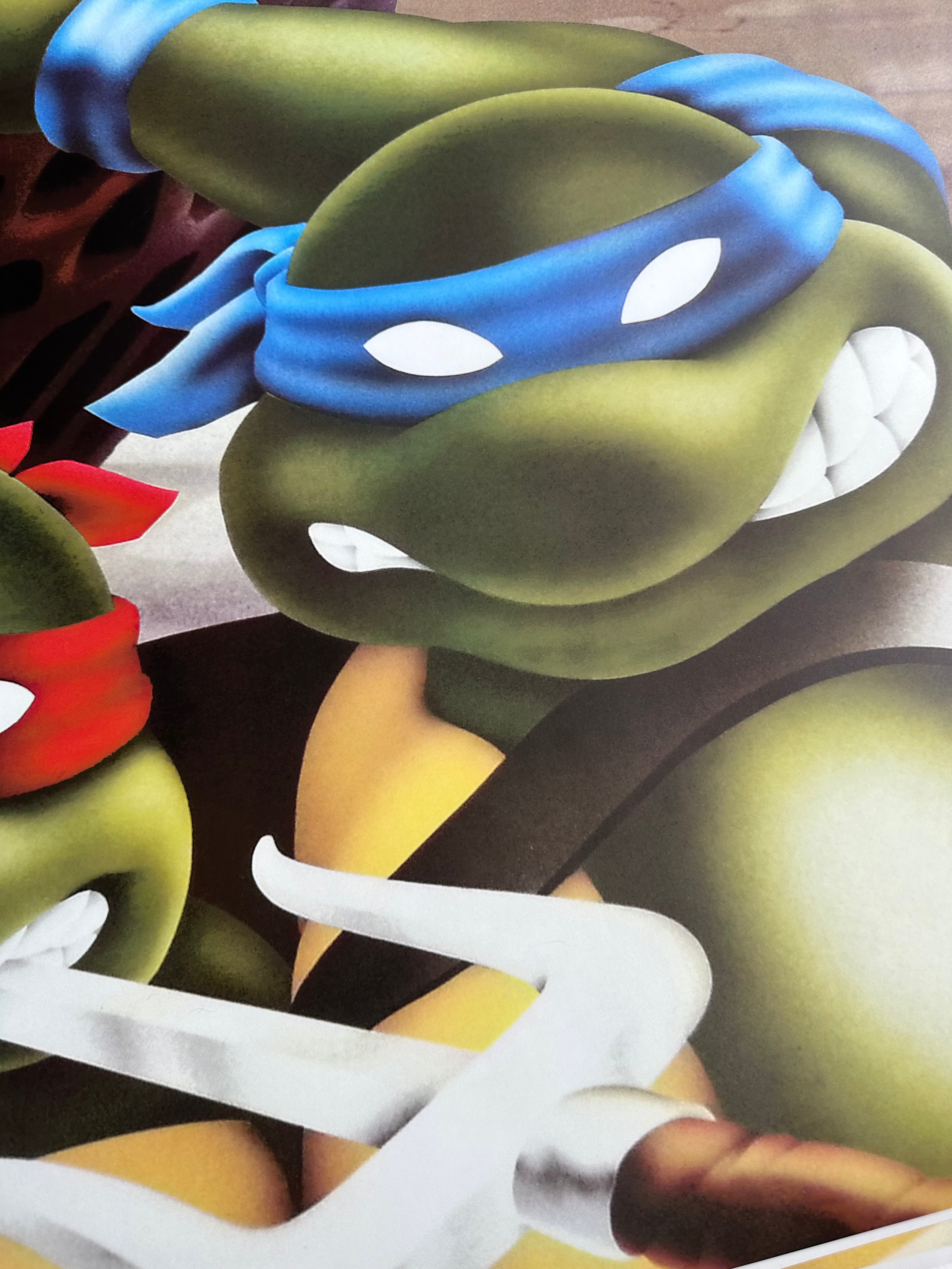 Art latéral des tortues