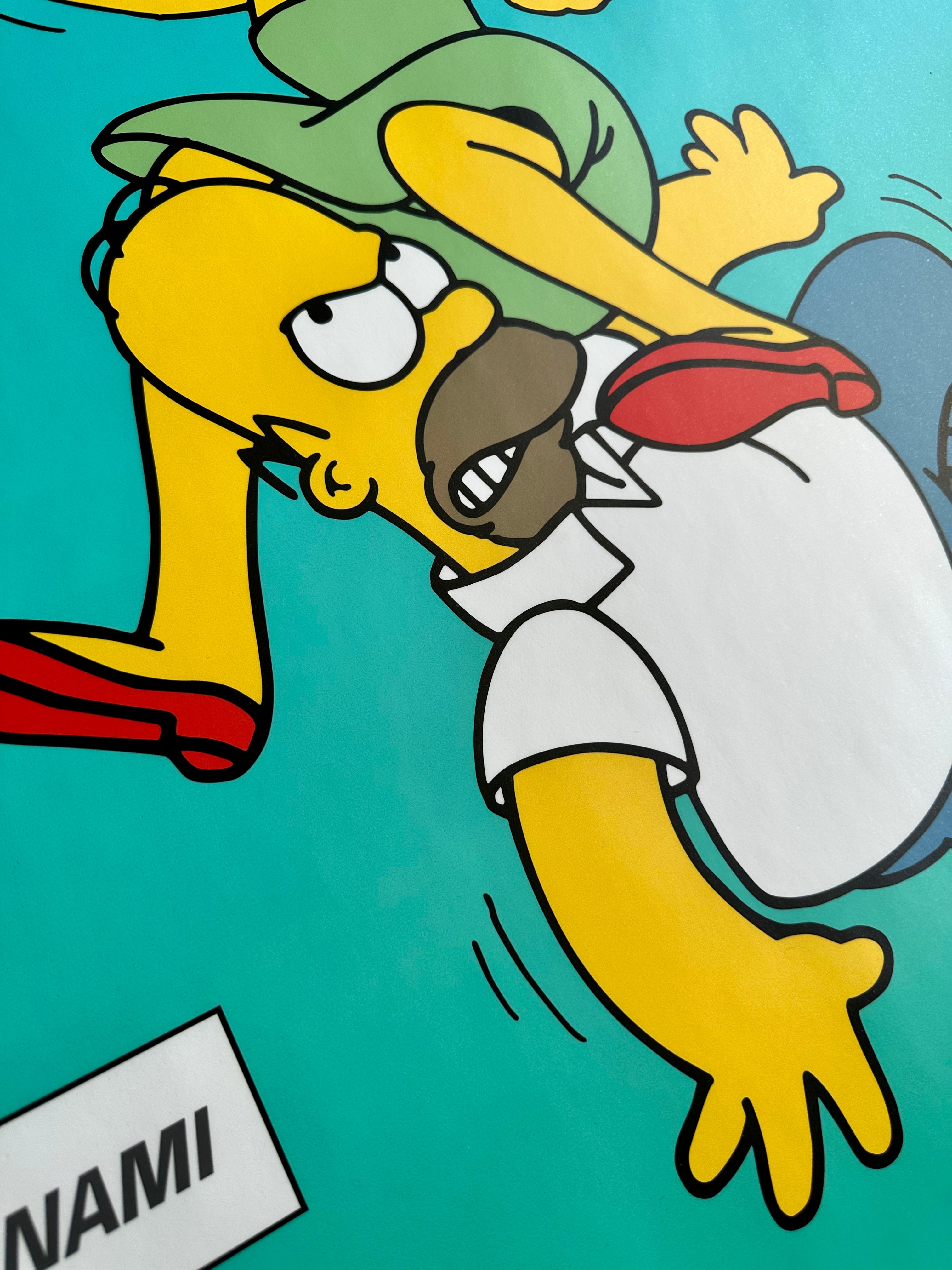 Kit de arte completo de Los Simpson con degradado