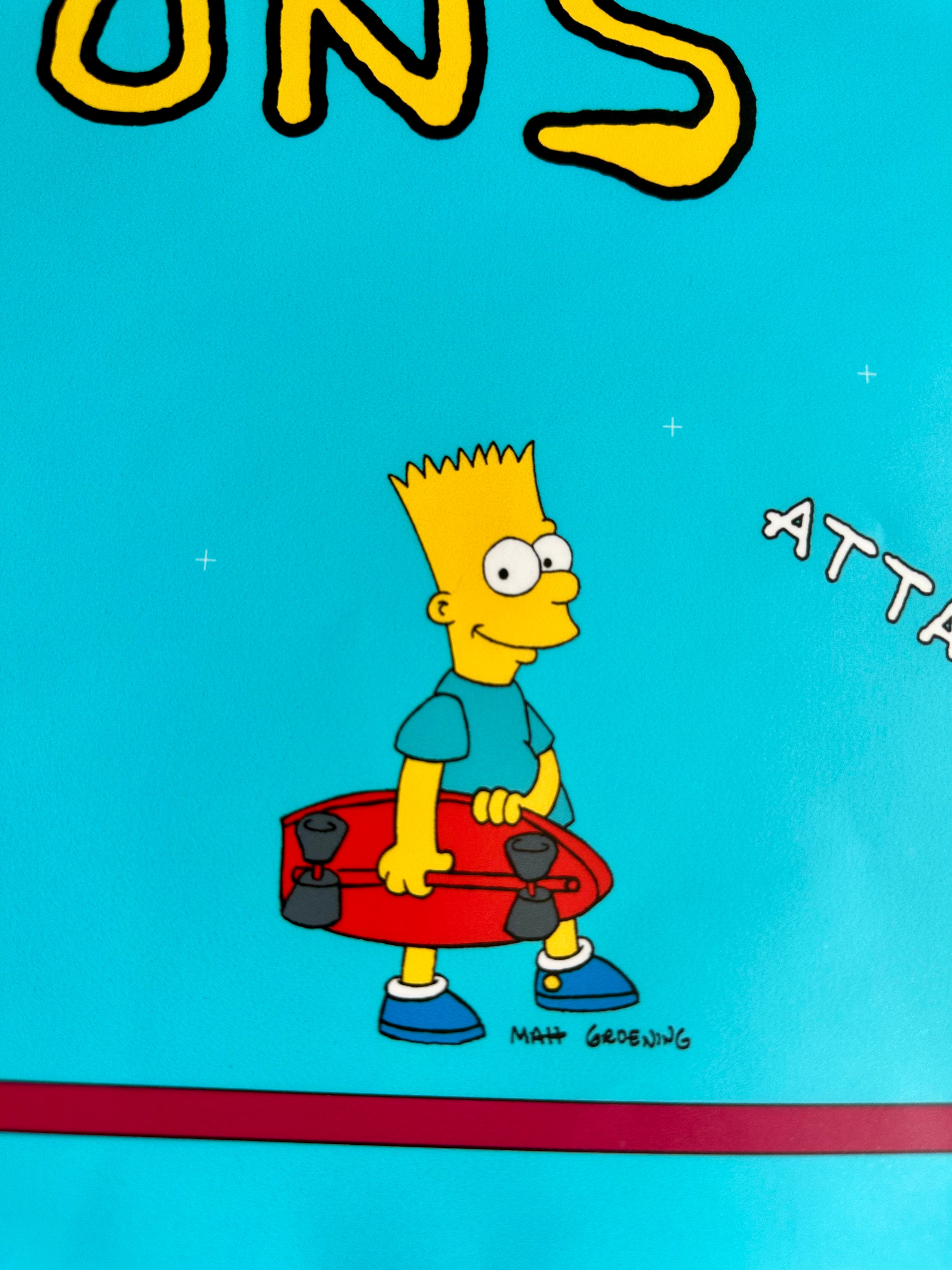 Kit de arte completo de Los Simpson con degradado