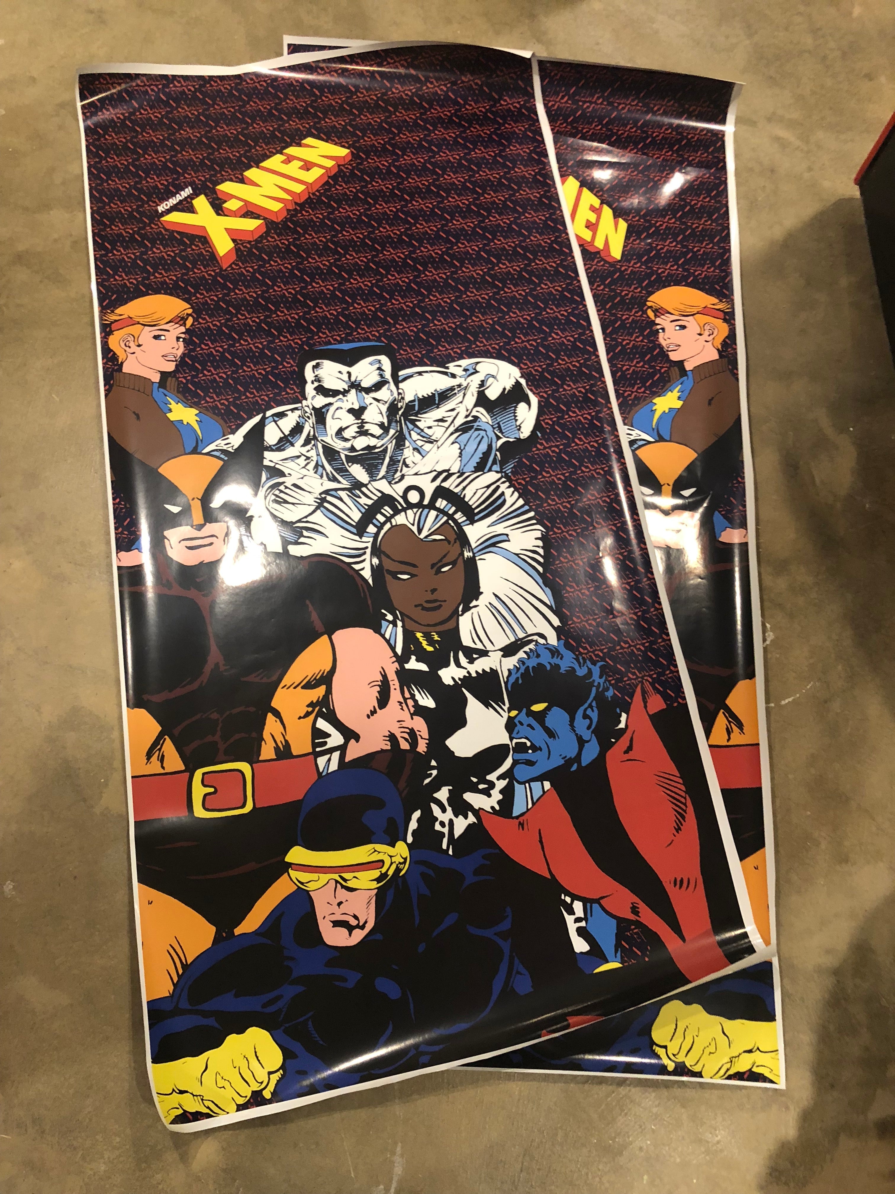 Arte lateral alternativo de X-Men