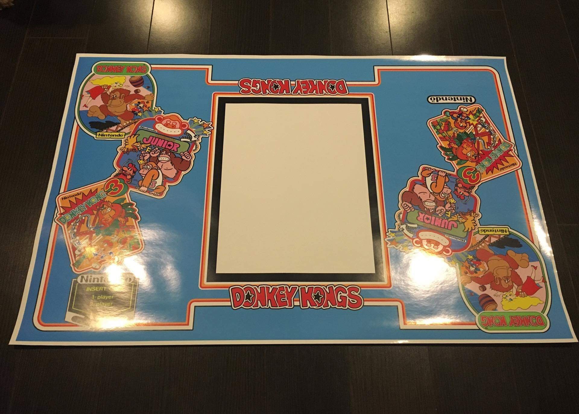 Art de table de cocktail alternatif de Donkey Kong