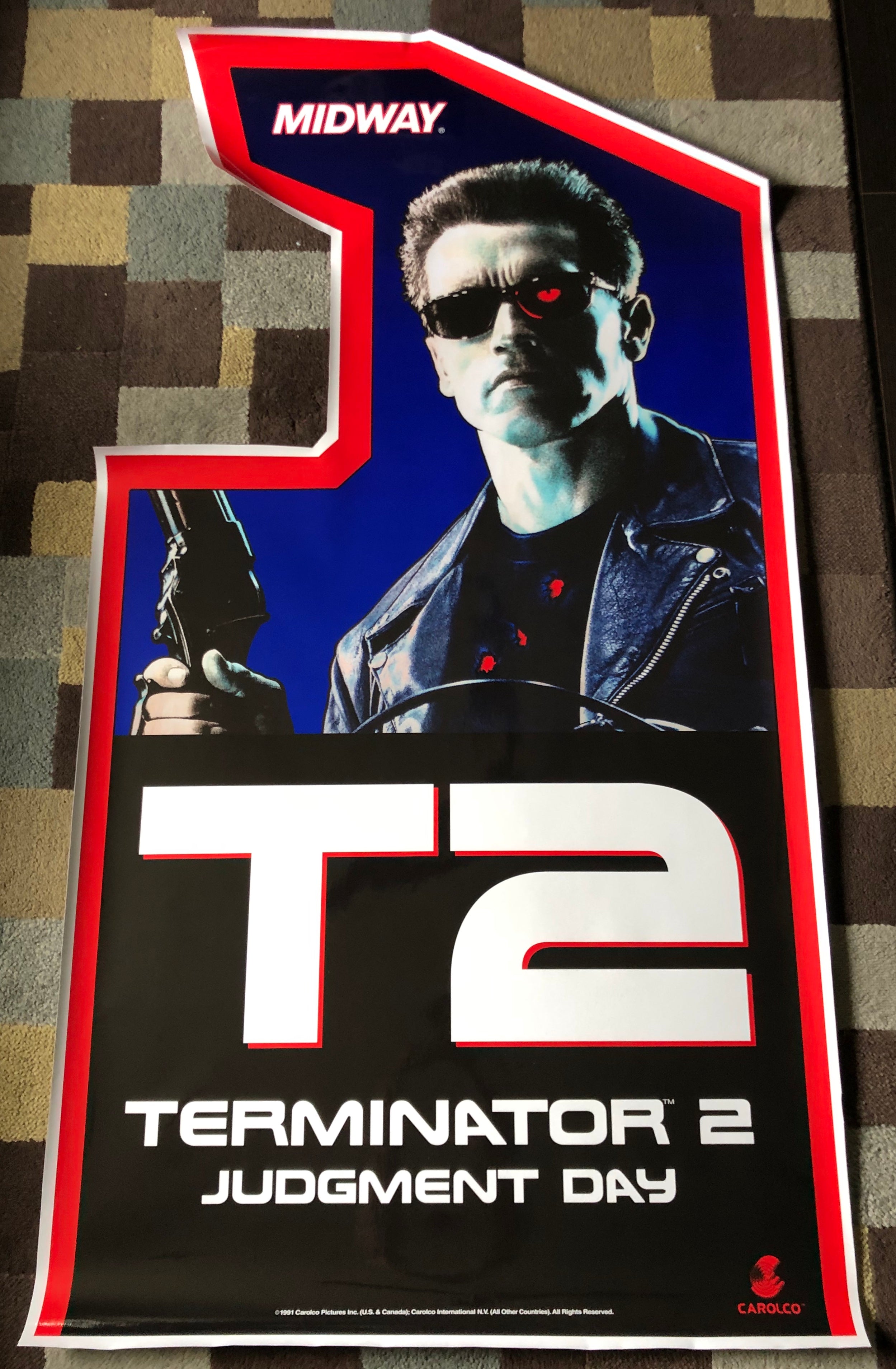 Arte lateral de Terminator 2