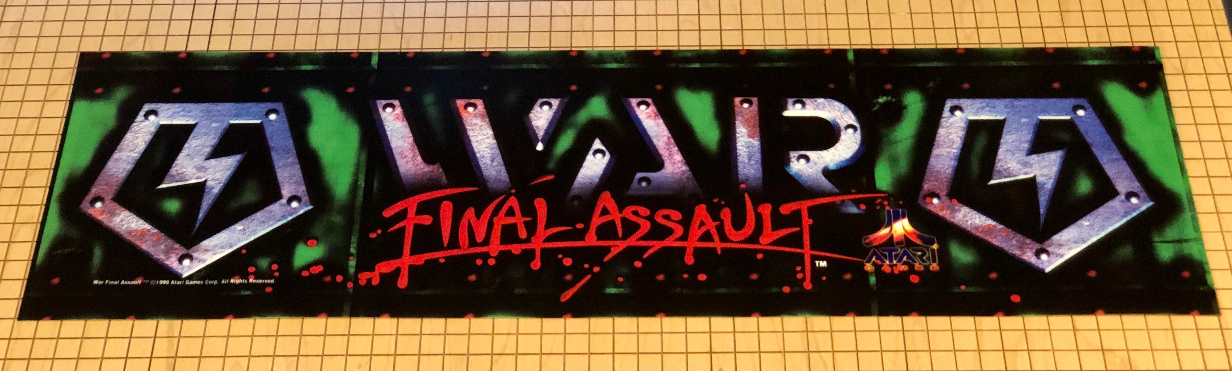Chapiteau d'assaut final de guerre