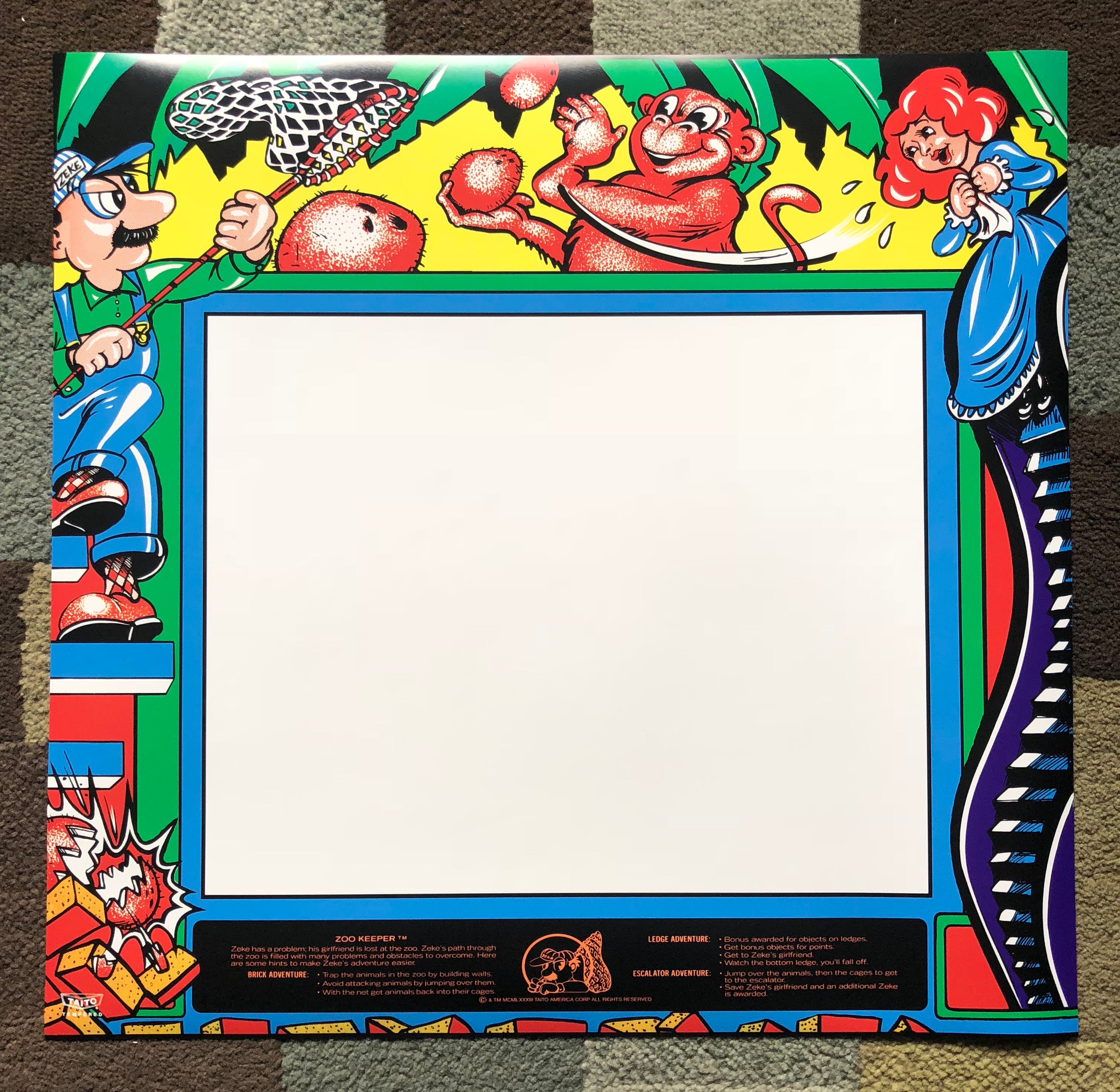 Bisel del guardián del zoológico