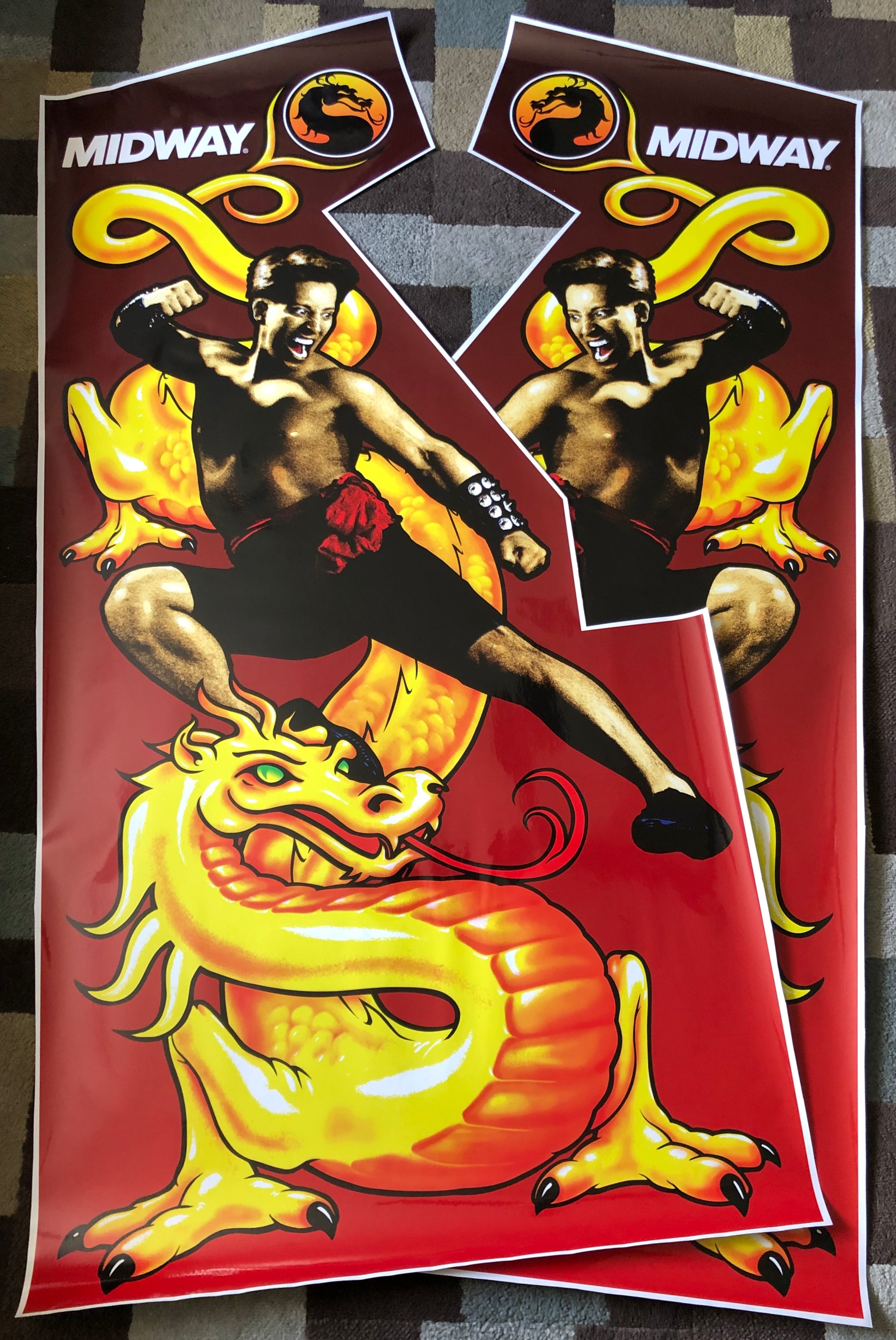 Arte secundario de Mortal Kombat