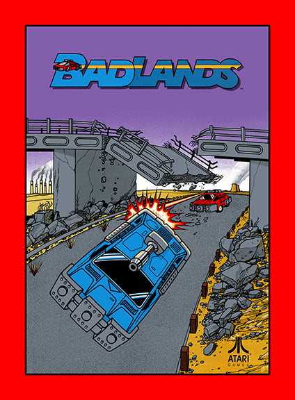 Arte lateral de Badlands
